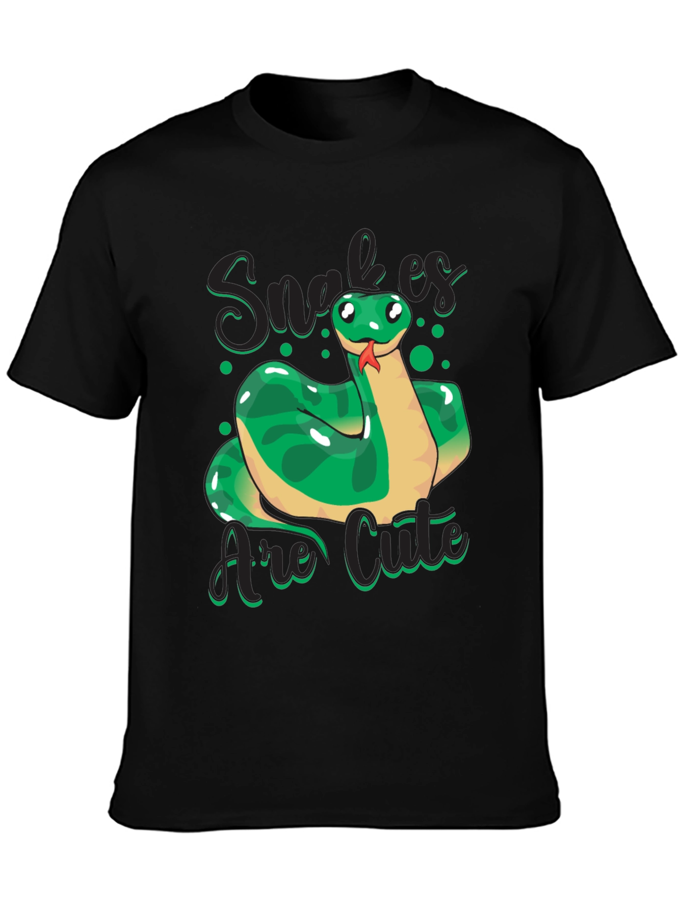 Snakes Are Cute T-Shirt - Fun Snake Lover Tee
