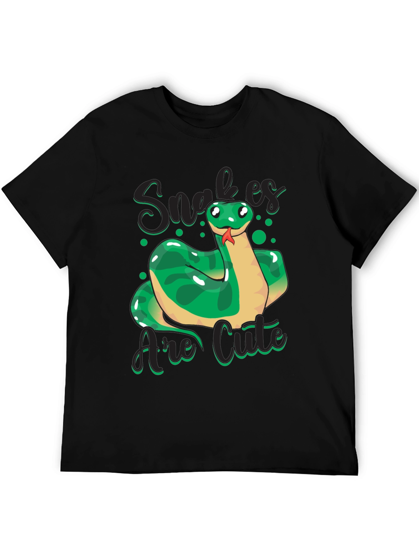 Snakes Are Cute T-Shirt - Fun Snake Lover Tee