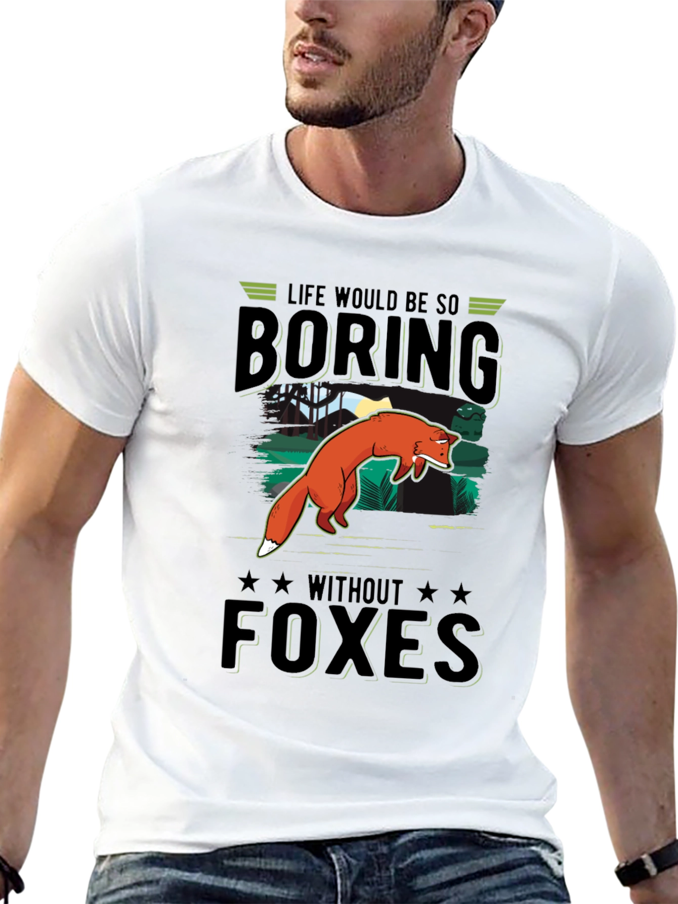 Life Would Be So Boring Without Foxes T-Shirt