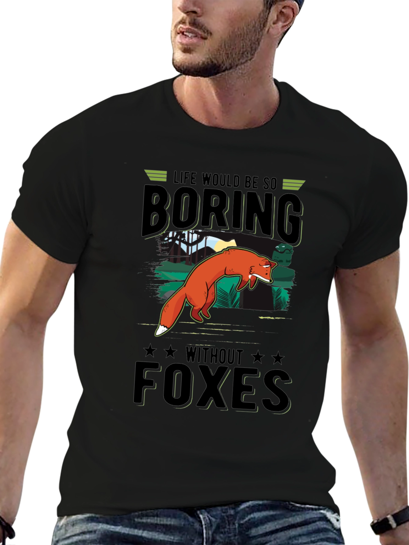 Life Would Be So Boring Without Foxes T-Shirt