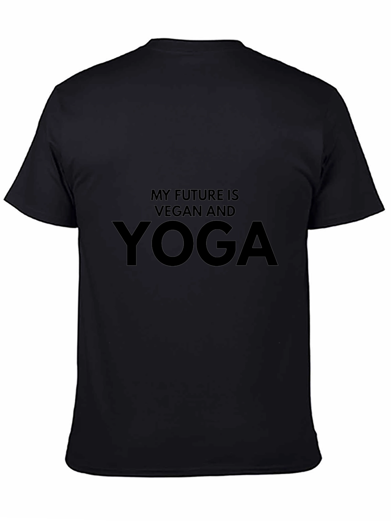 Vegan Yoga T-Shirt - Unisex Organic Cotton Tee