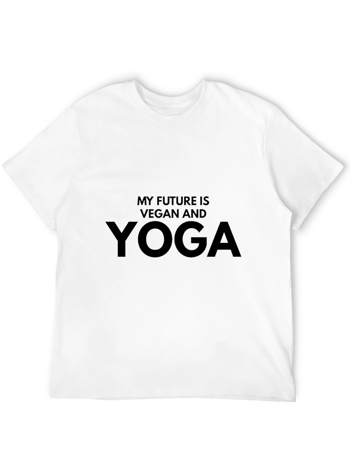 Vegan Yoga T-Shirt - Unisex Organic Cotton Tee