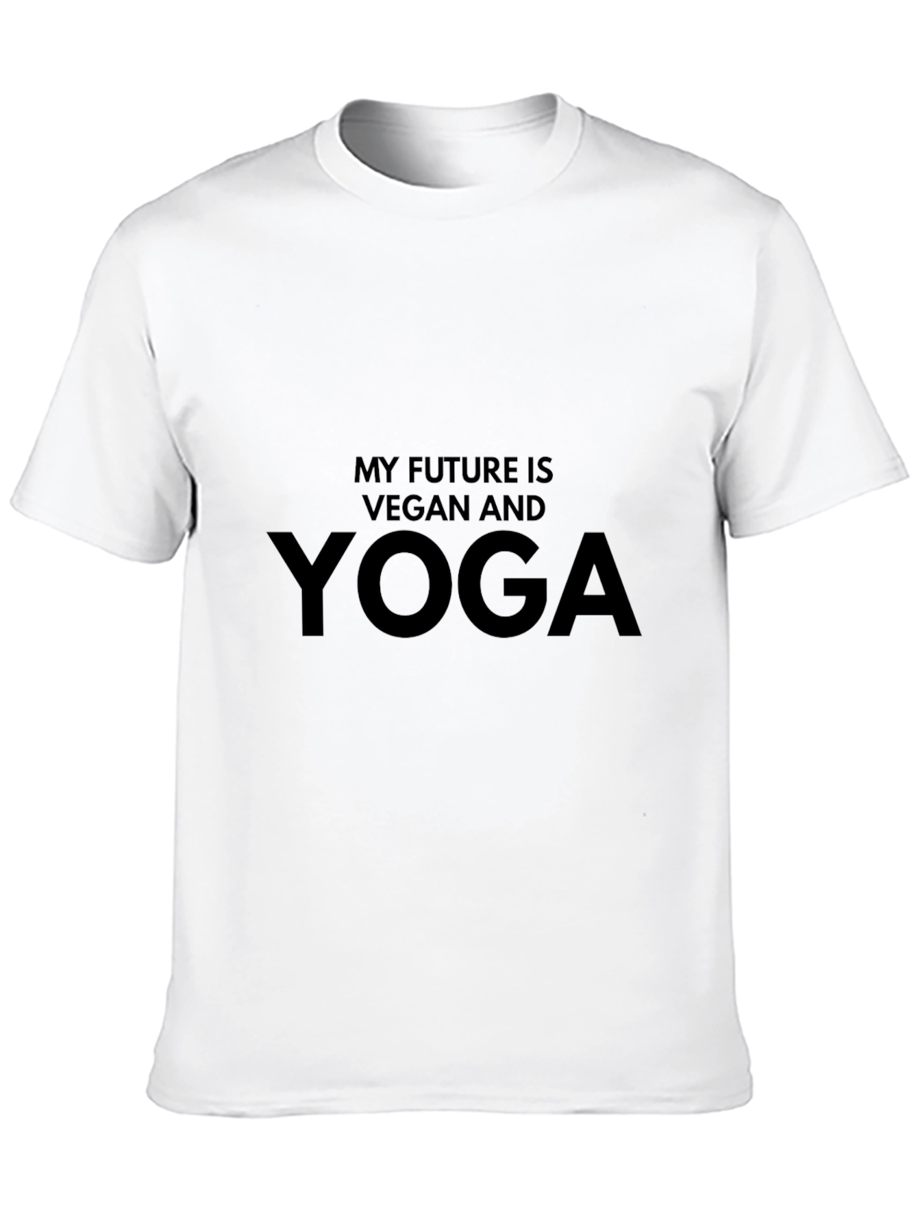 Vegan Yoga T-Shirt - Unisex Organic Cotton Tee