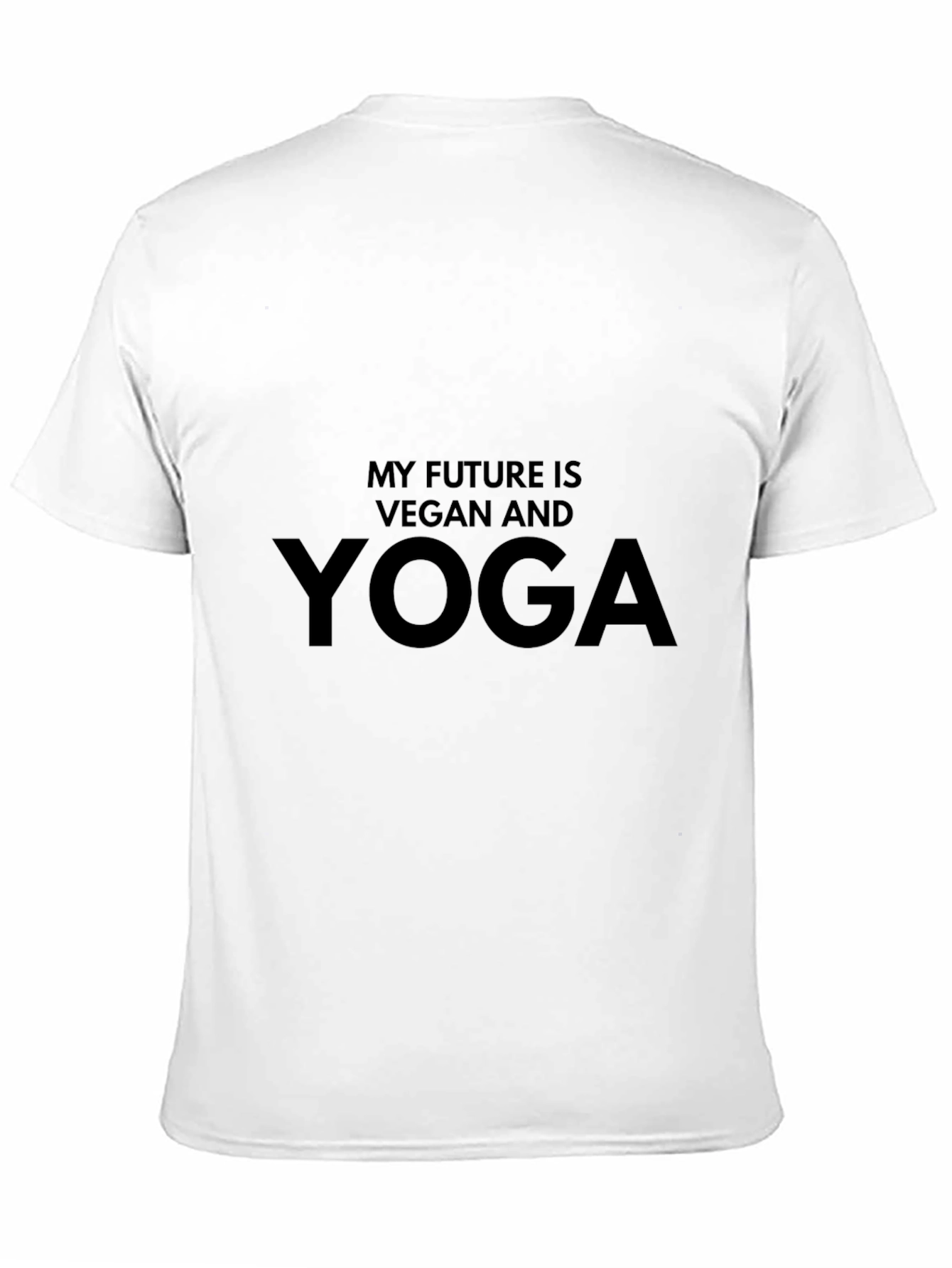 Vegan Yoga T-Shirt - Unisex Organic Cotton Tee