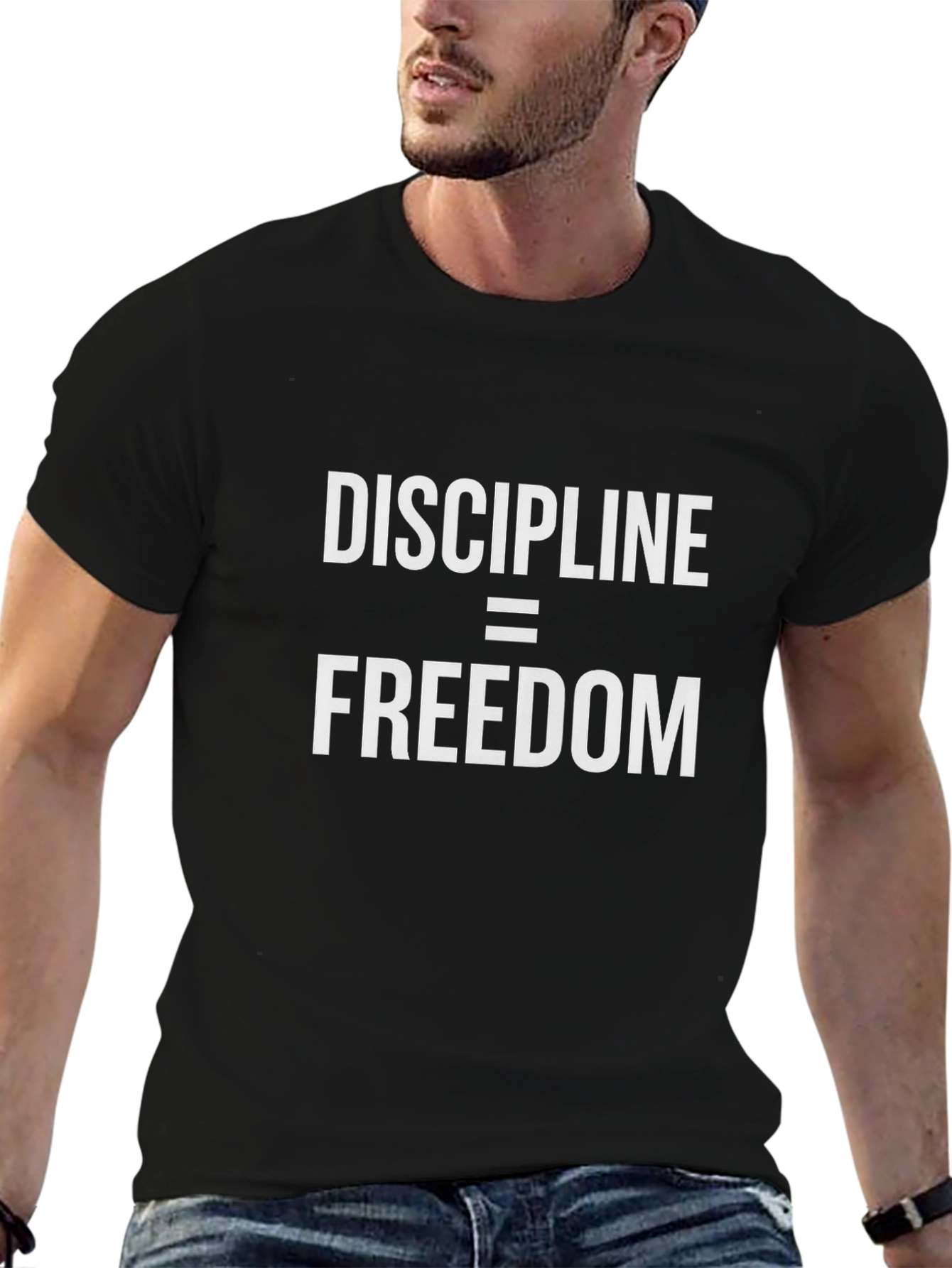 Discipline = Freedom Graphic T-Shirt