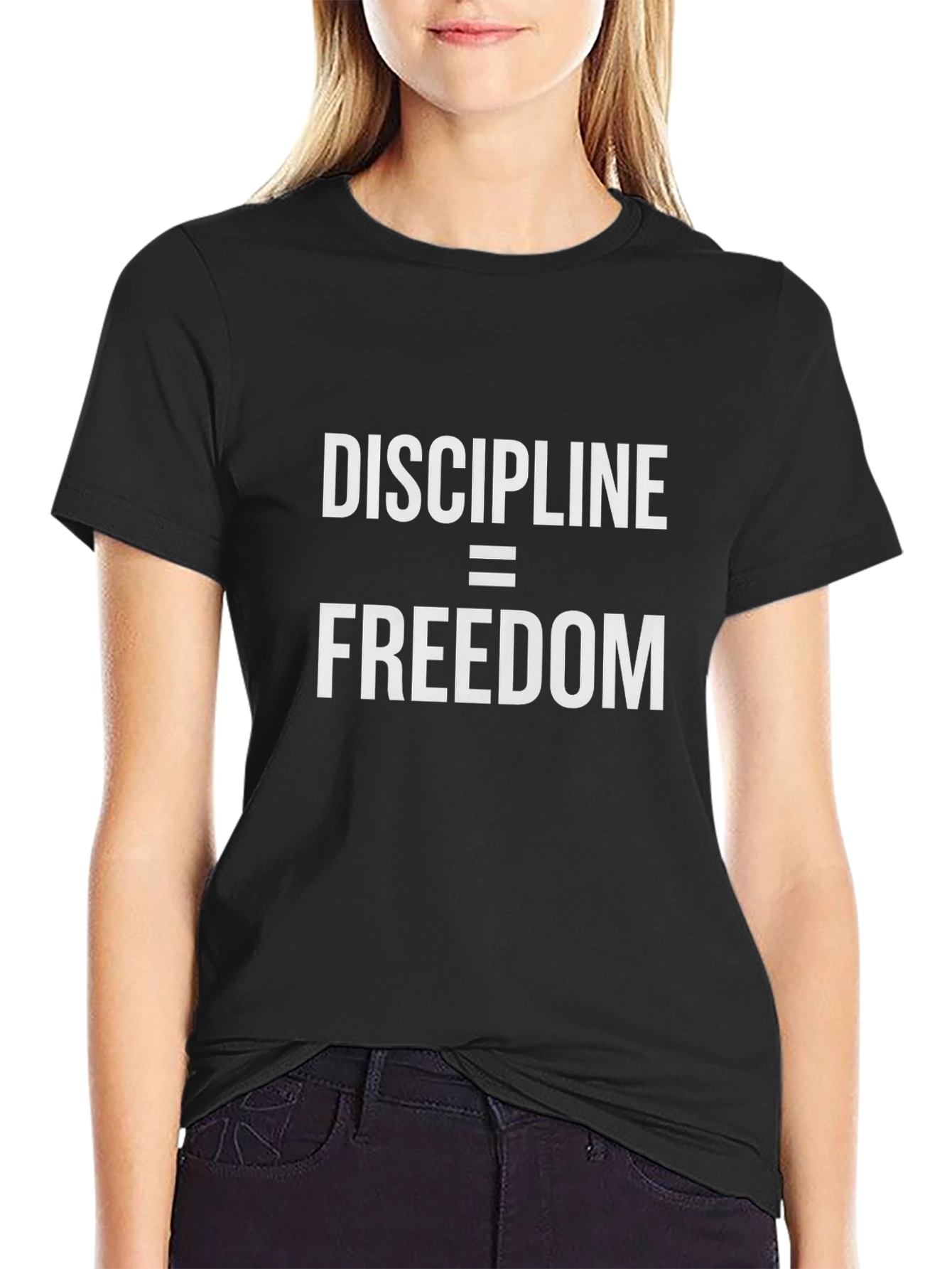 Discipline = Freedom Graphic T-Shirt