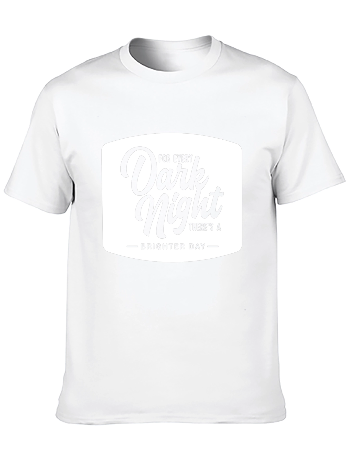 Dark Night Brighter Day Graphic T-Shirt