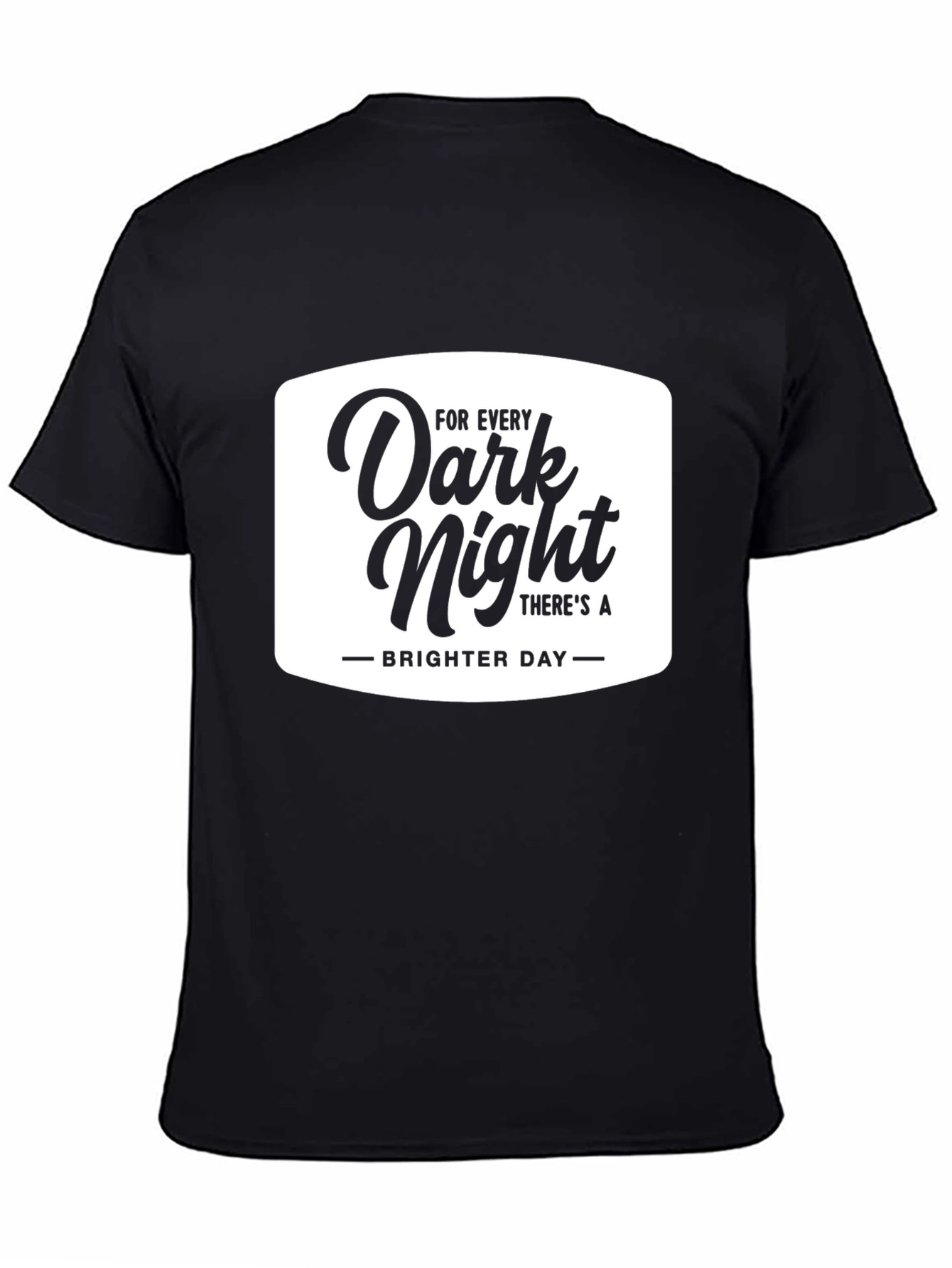 Dark Night Brighter Day Graphic T-Shirt
