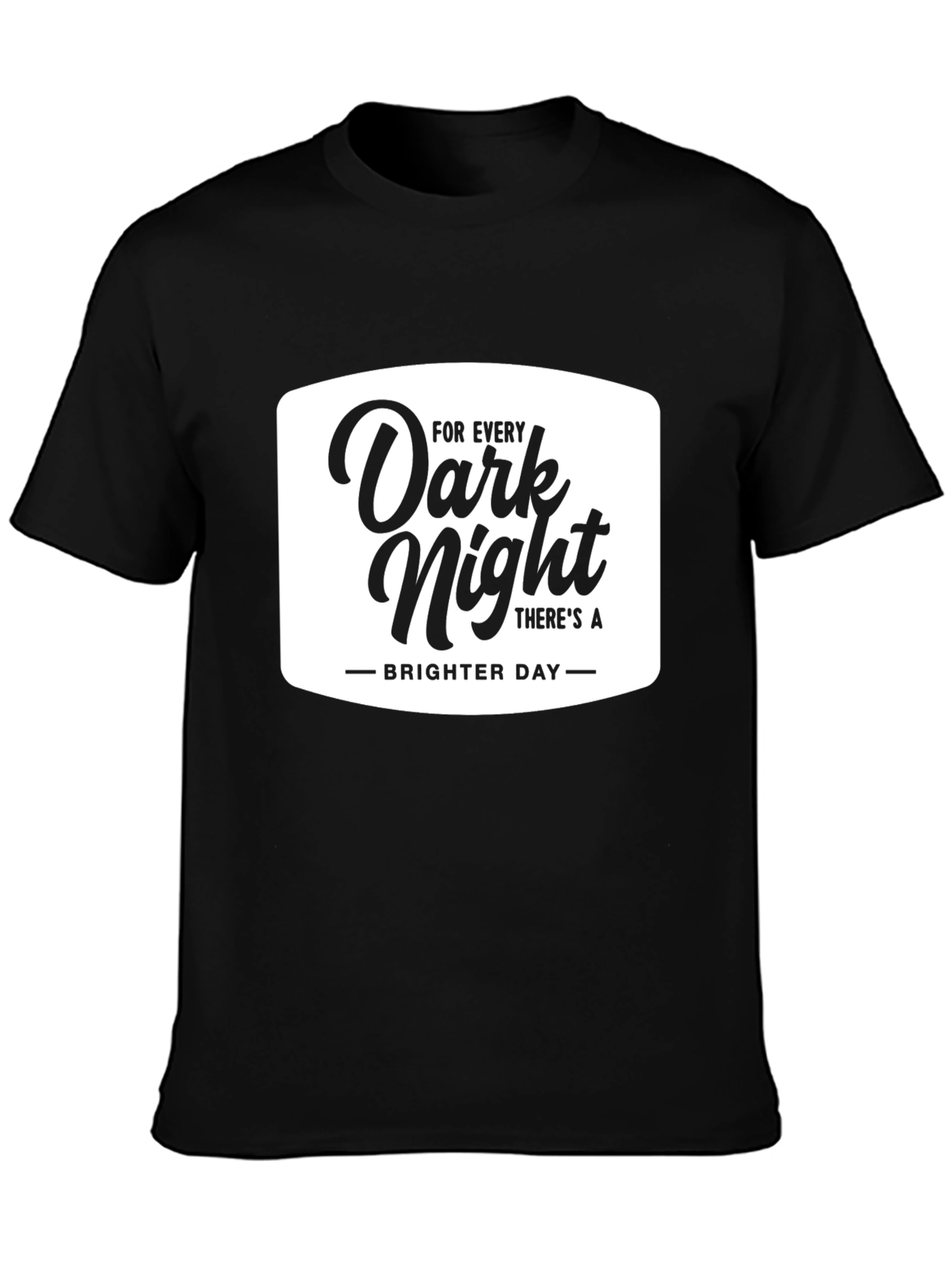 Dark Night Brighter Day Graphic T-Shirt
