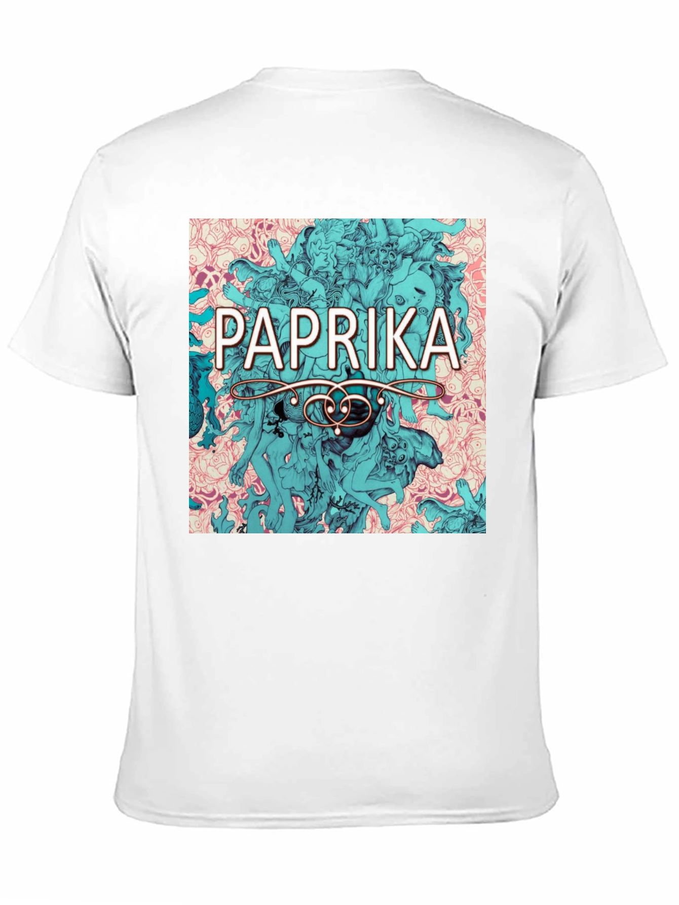 Paprika Anime Graphic Tee - Stylish Black T-Shirt