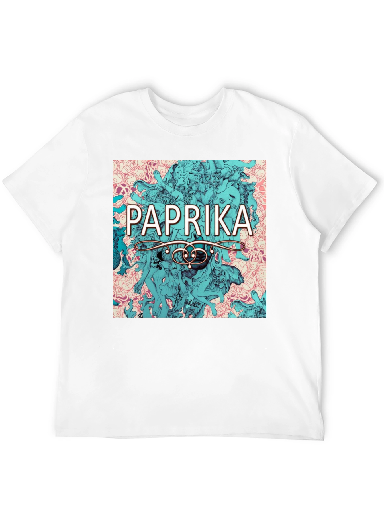 Paprika Anime Graphic Tee - Stylish Black T-Shirt