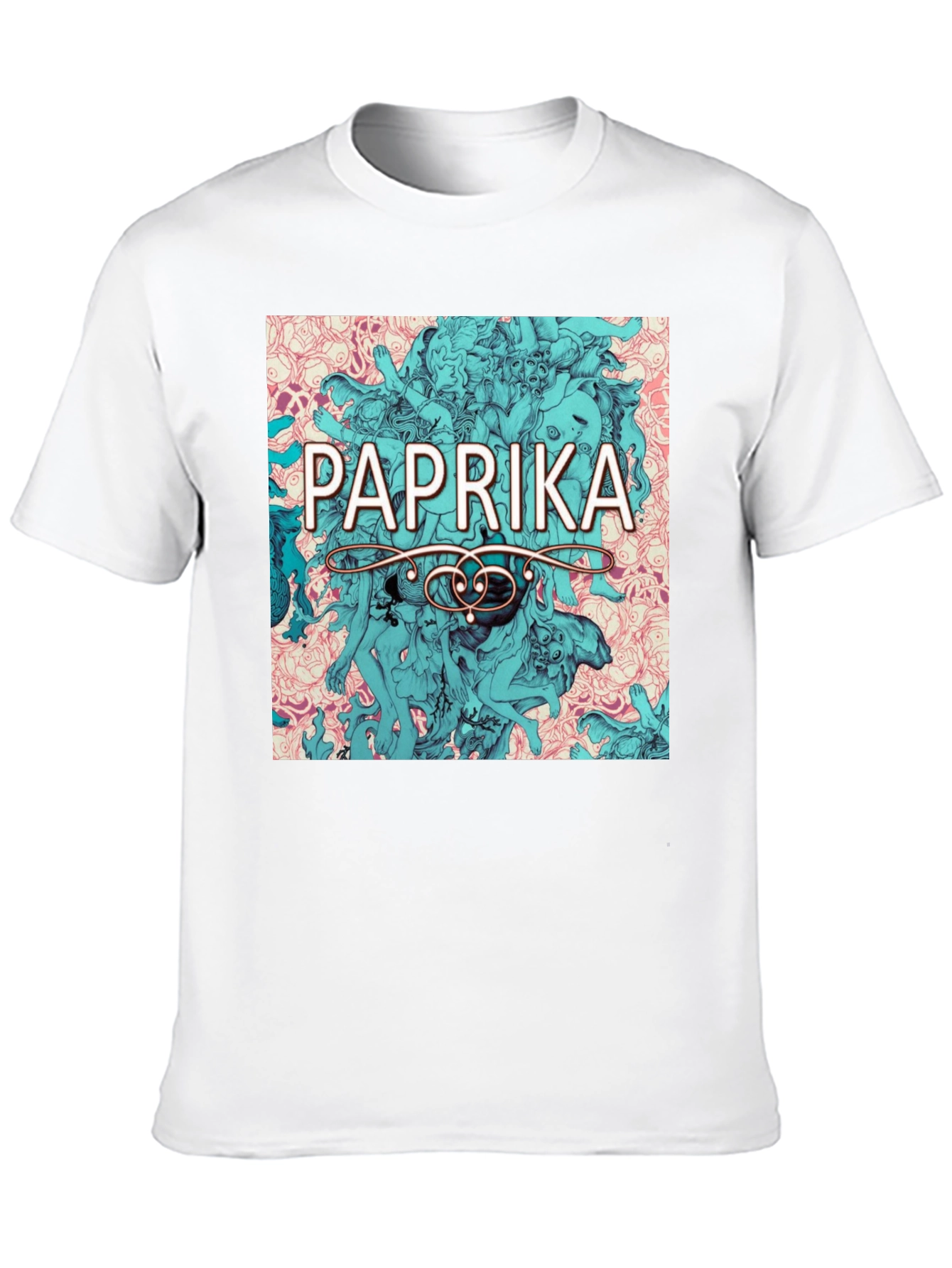 Paprika Anime Graphic Tee - Stylish Black T-Shirt
