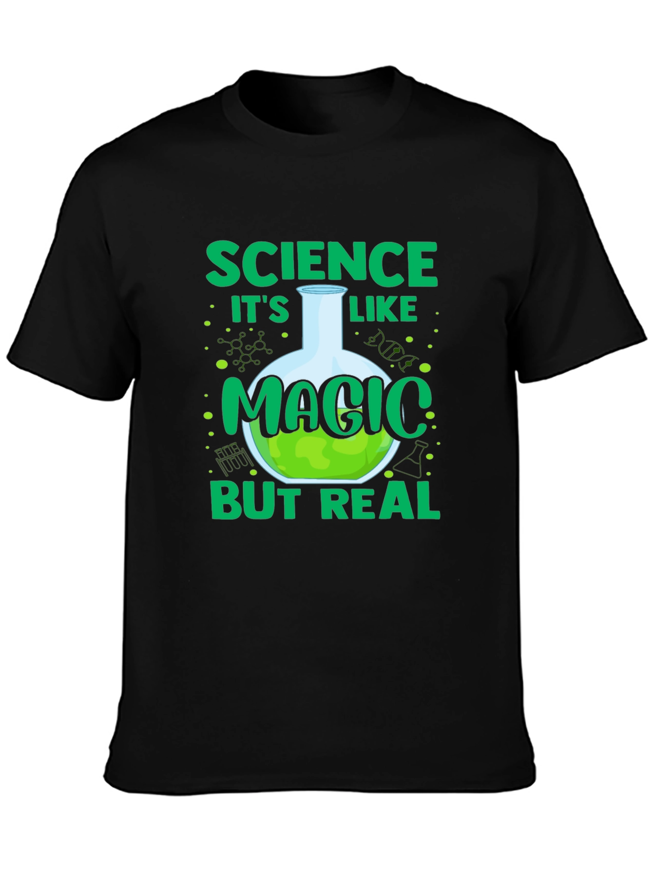 Science Like Magic T-Shirt - Mens Black Tee