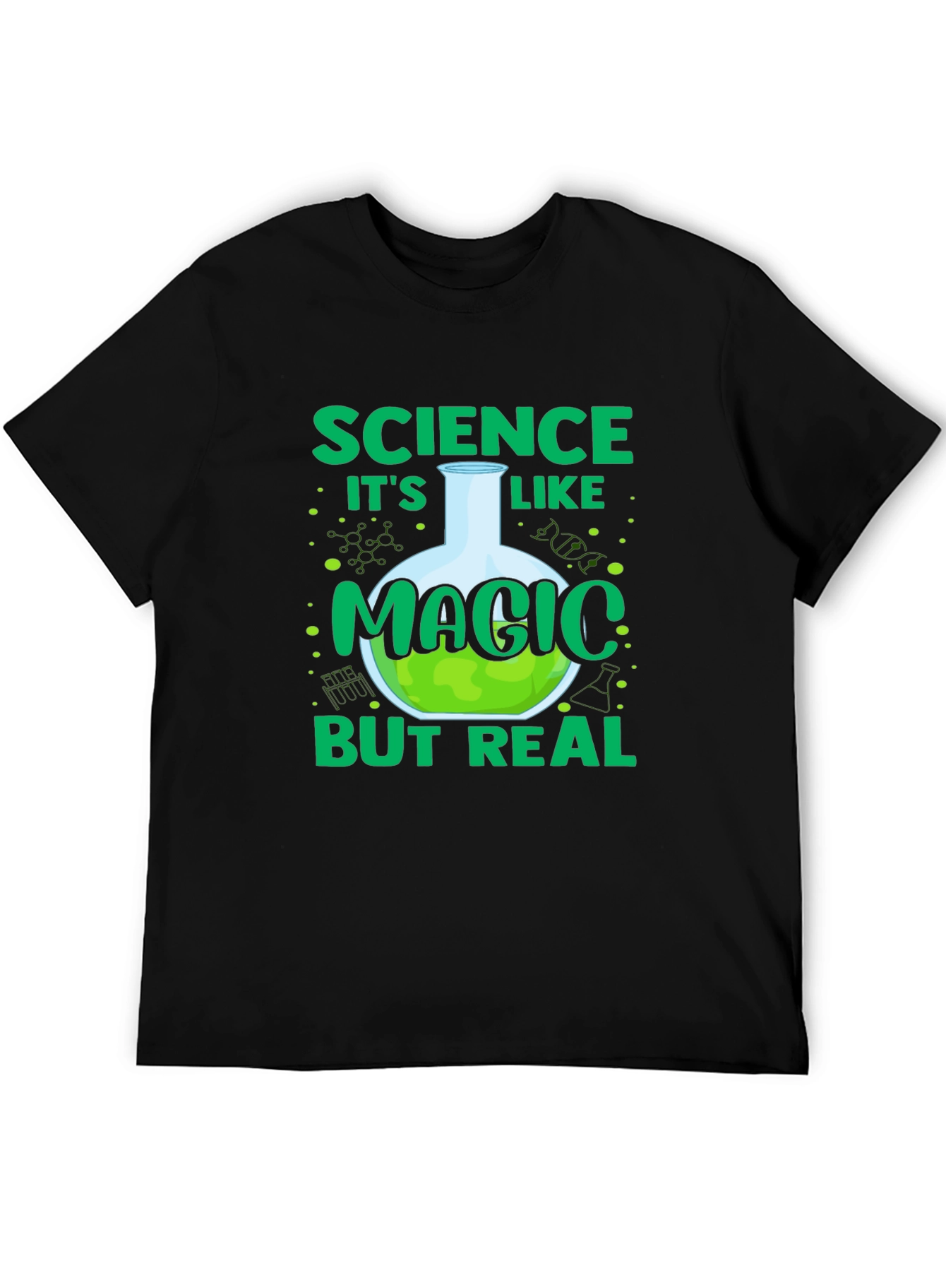 Science Like Magic T-Shirt - Mens Black Tee