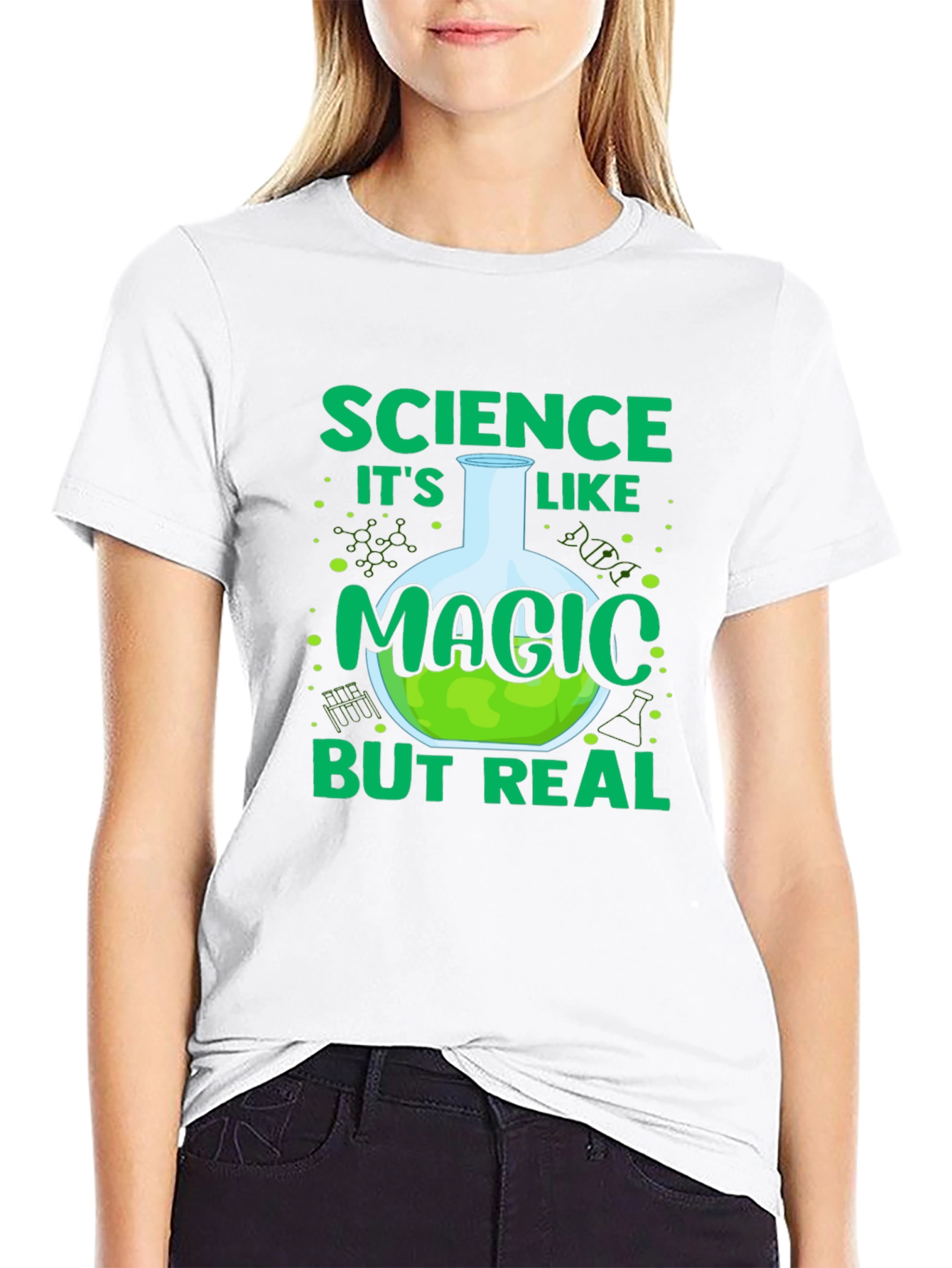Science Like Magic T-Shirt - Mens Black Tee
