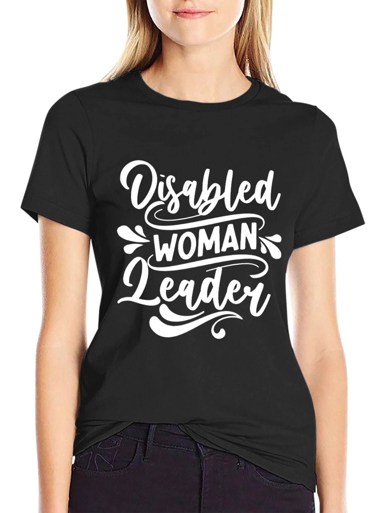 Disabled Woman Leader Graphic T-Shirt