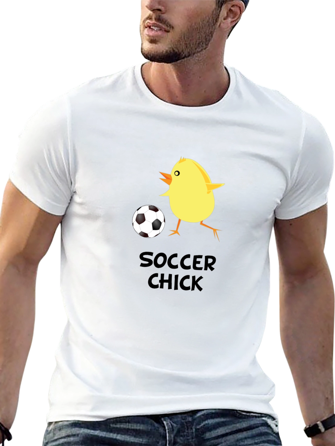 Soccer Chick Graphic Tee