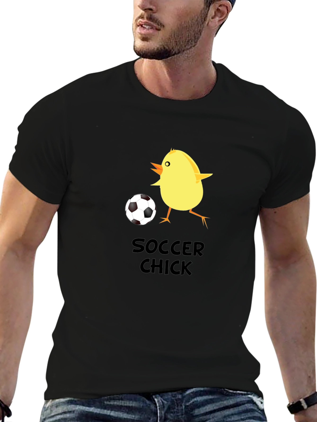 Soccer Chick Graphic Tee