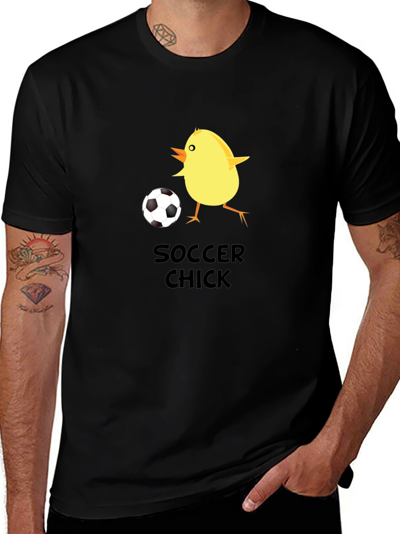 Soccer Chick Graphic Tee