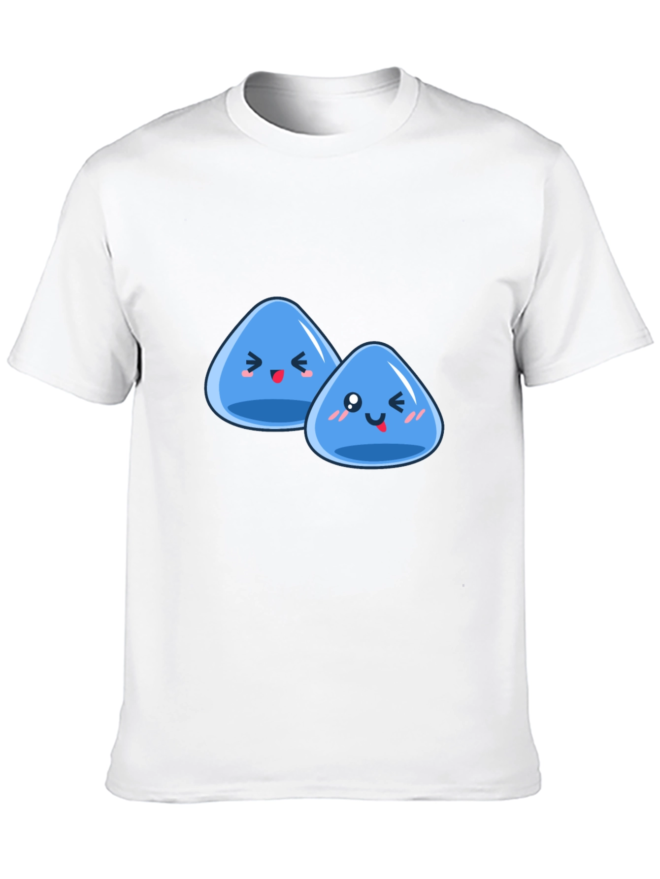 Cute Slime Duo Graphic T-Shirt