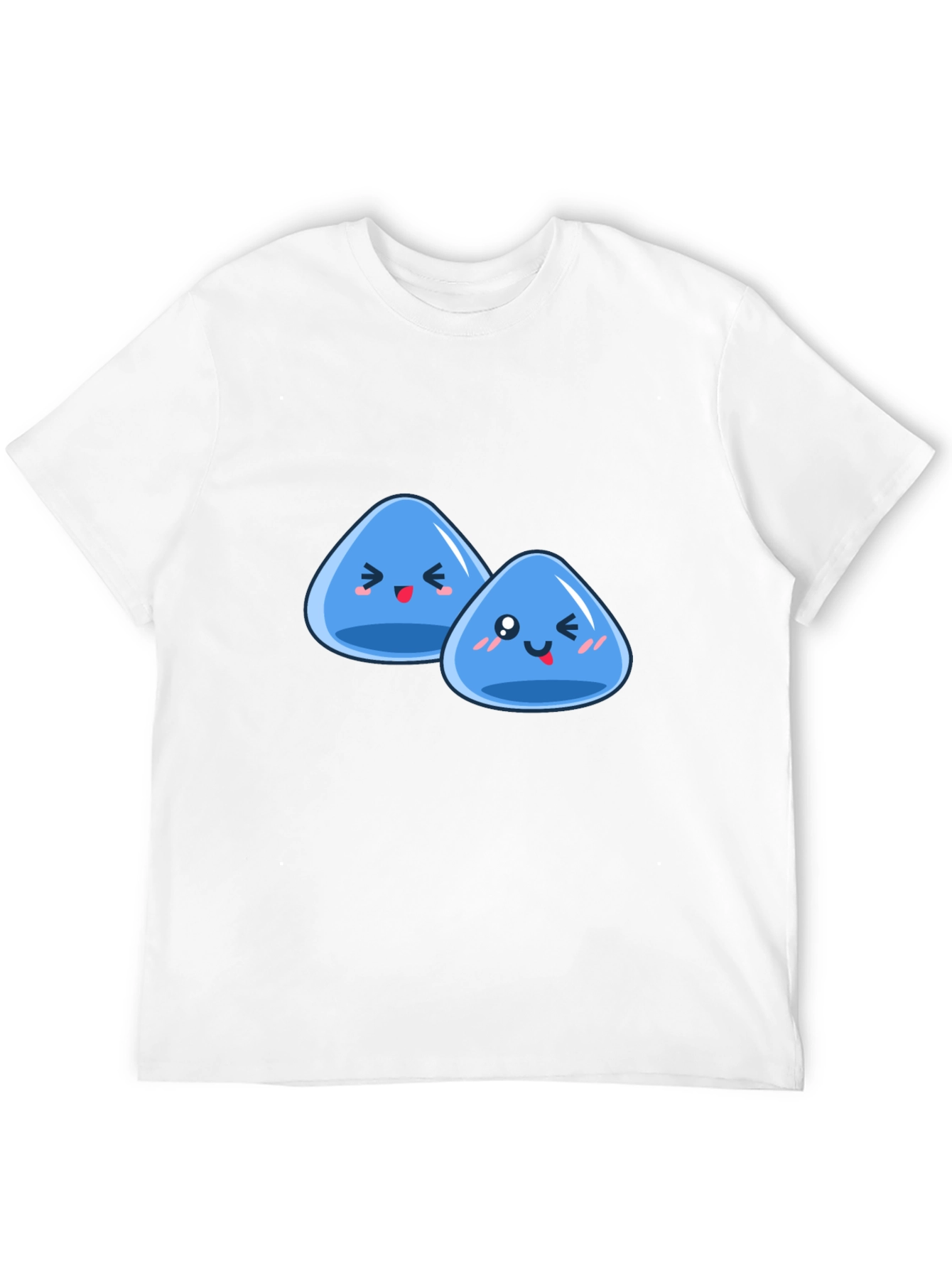 Cute Slime Duo Graphic T-Shirt
