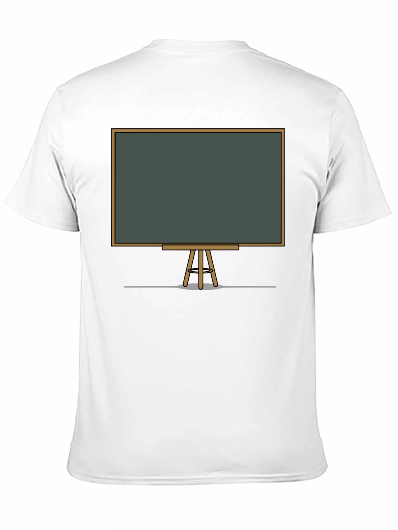 Black Chalkboard Graphic Tee - Unisex Casual Shirt