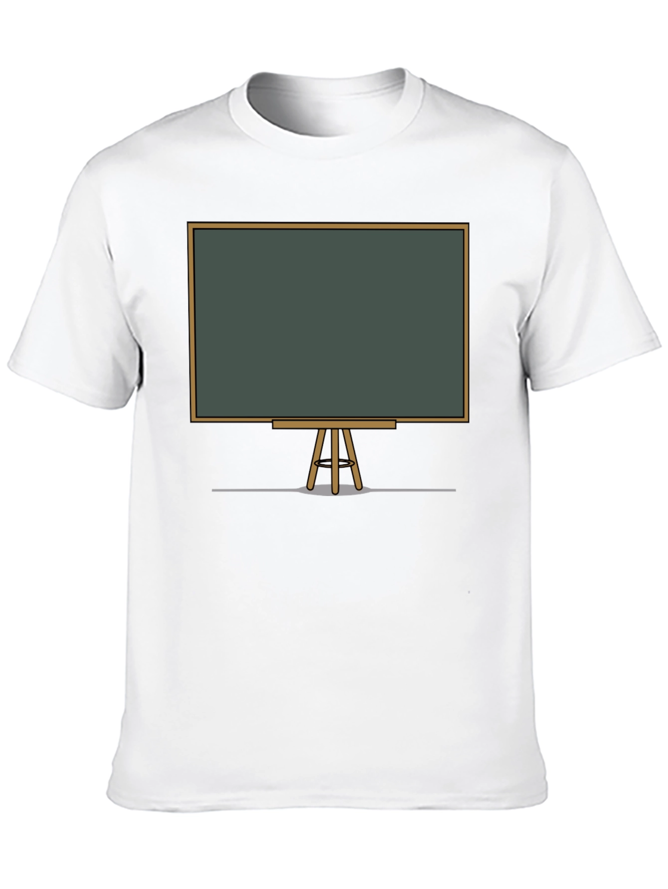 Black Chalkboard Graphic Tee - Unisex Casual Shirt