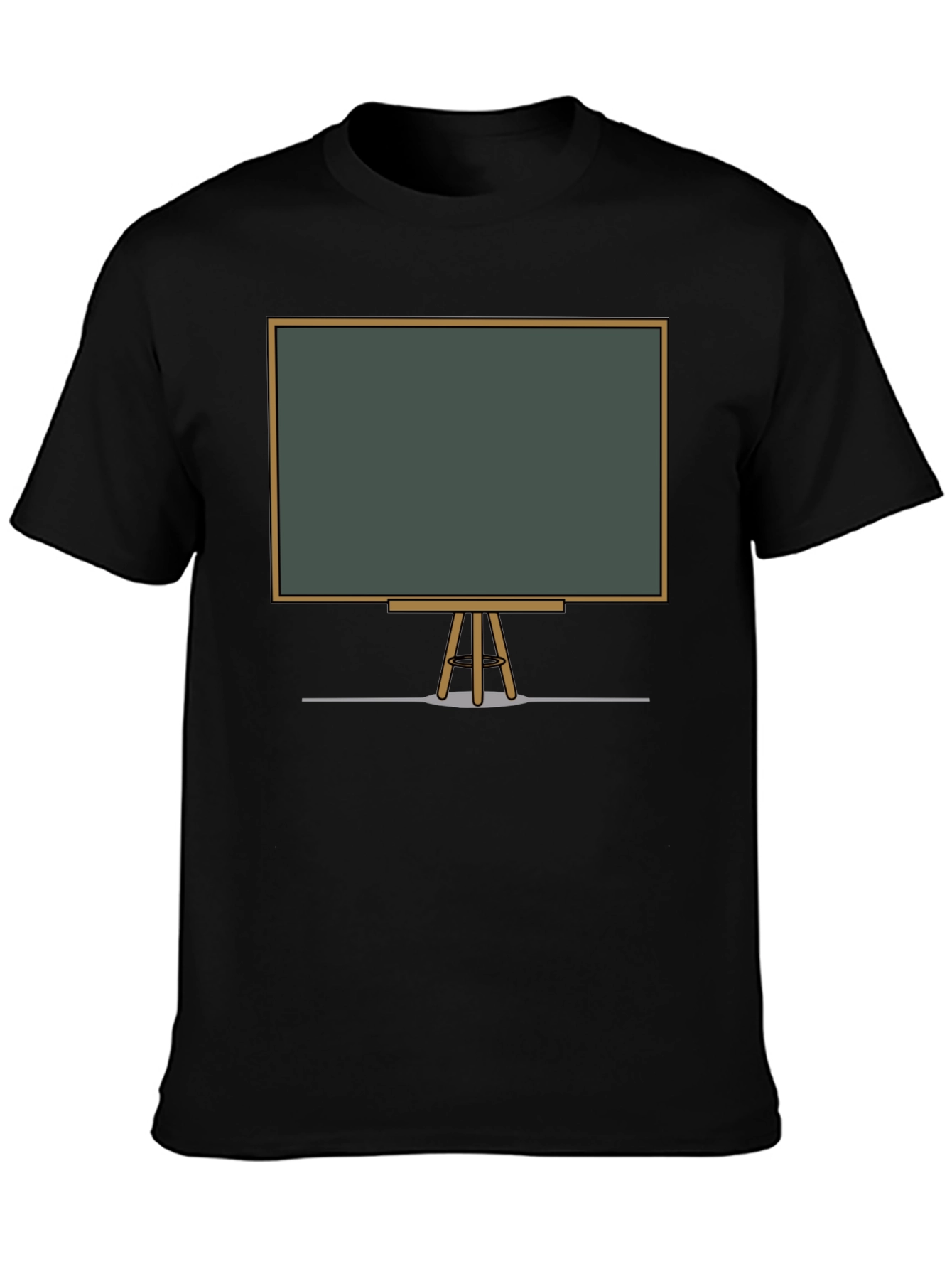 Black Chalkboard Graphic Tee - Unisex Casual Shirt