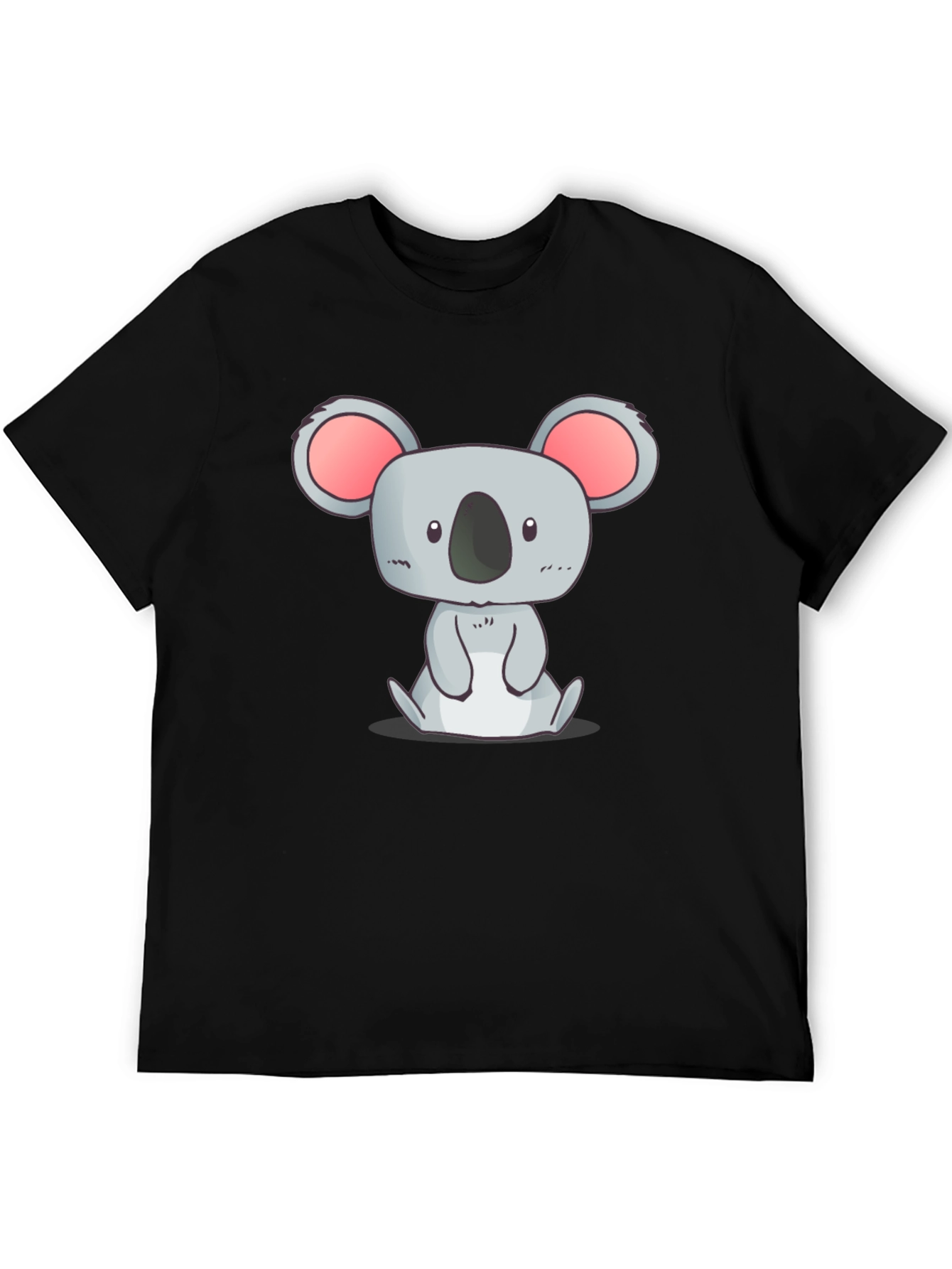 Cute Koala Graphic Print T-Shirt