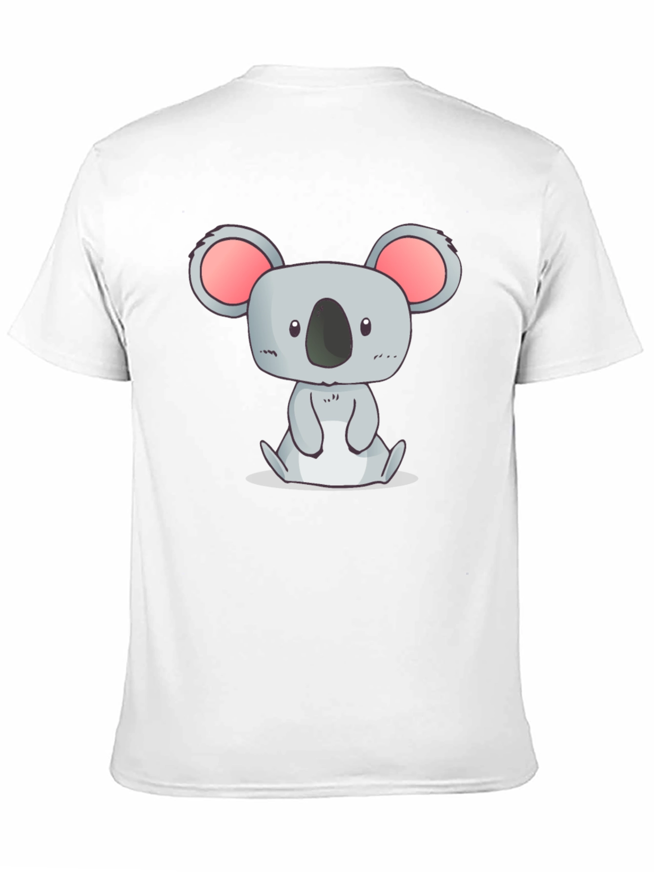 Cute Koala Graphic Print T-Shirt