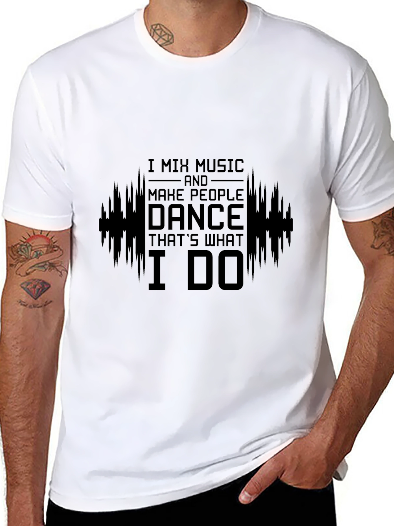 DJ Music Maker T-Shirt - Dance Graphic Tee