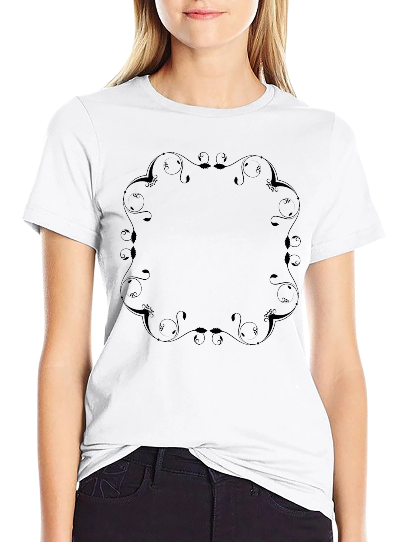 Elegant Framed T-Shirt