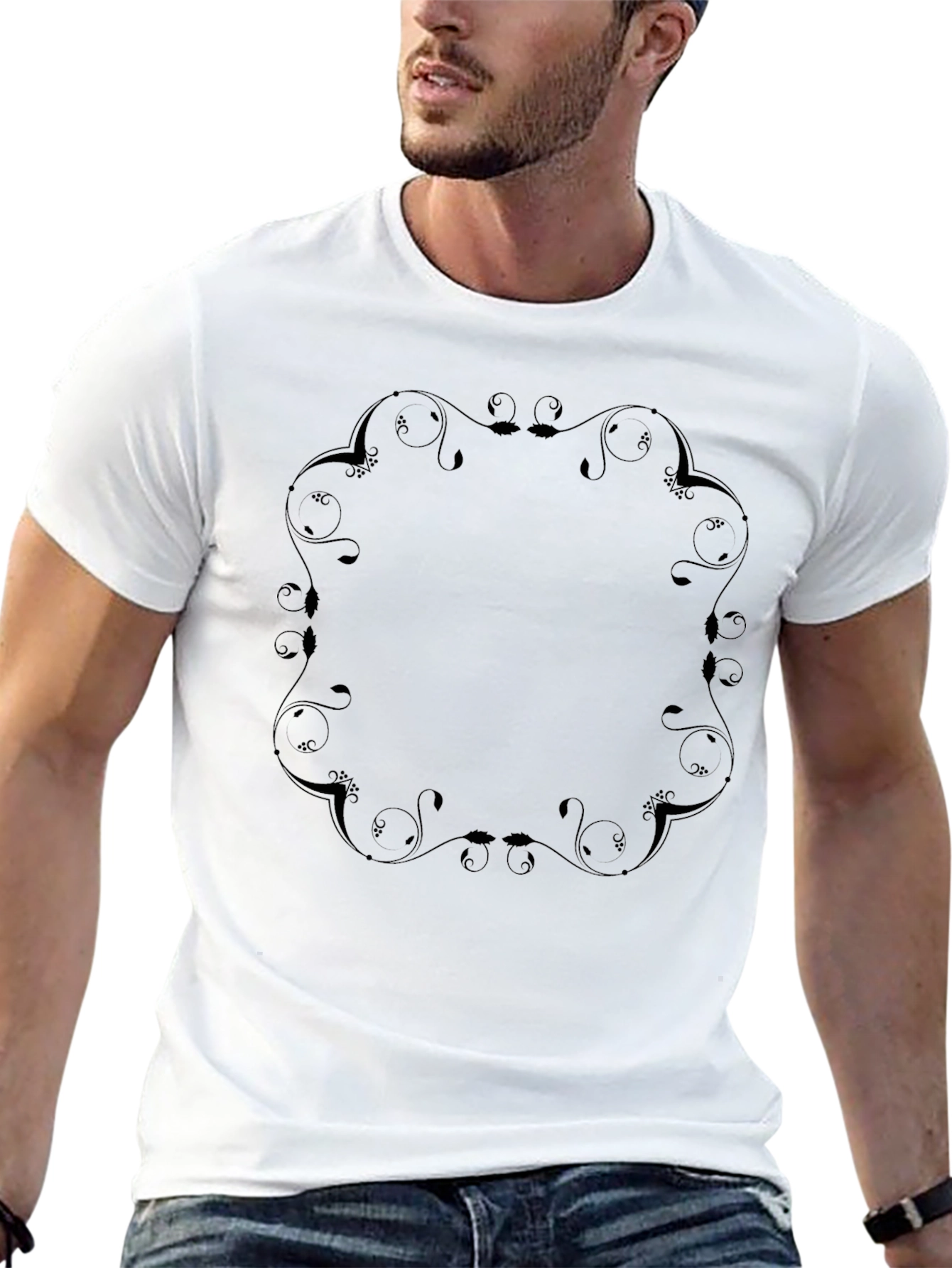 Elegant Framed T-Shirt