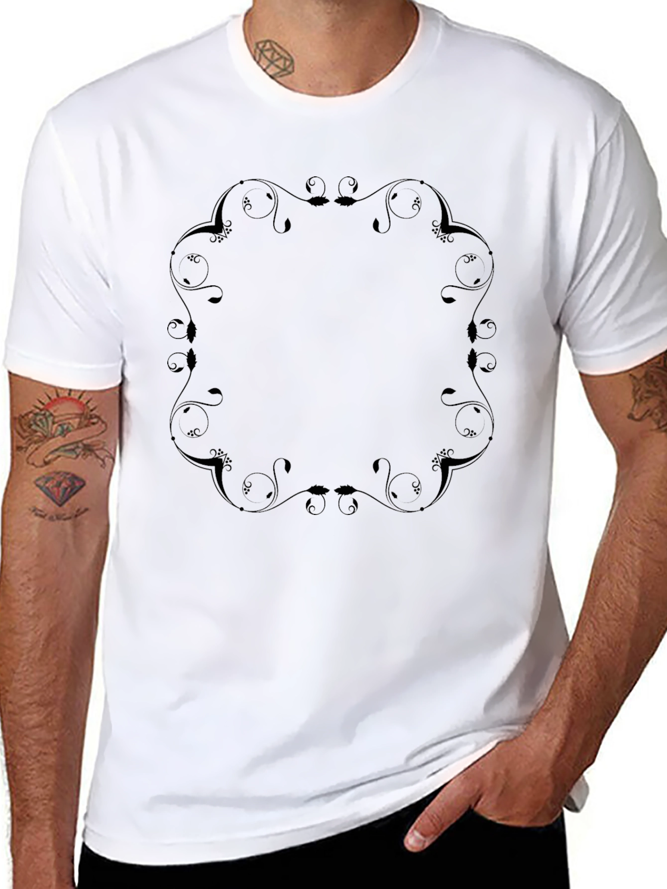 Elegant Framed T-Shirt