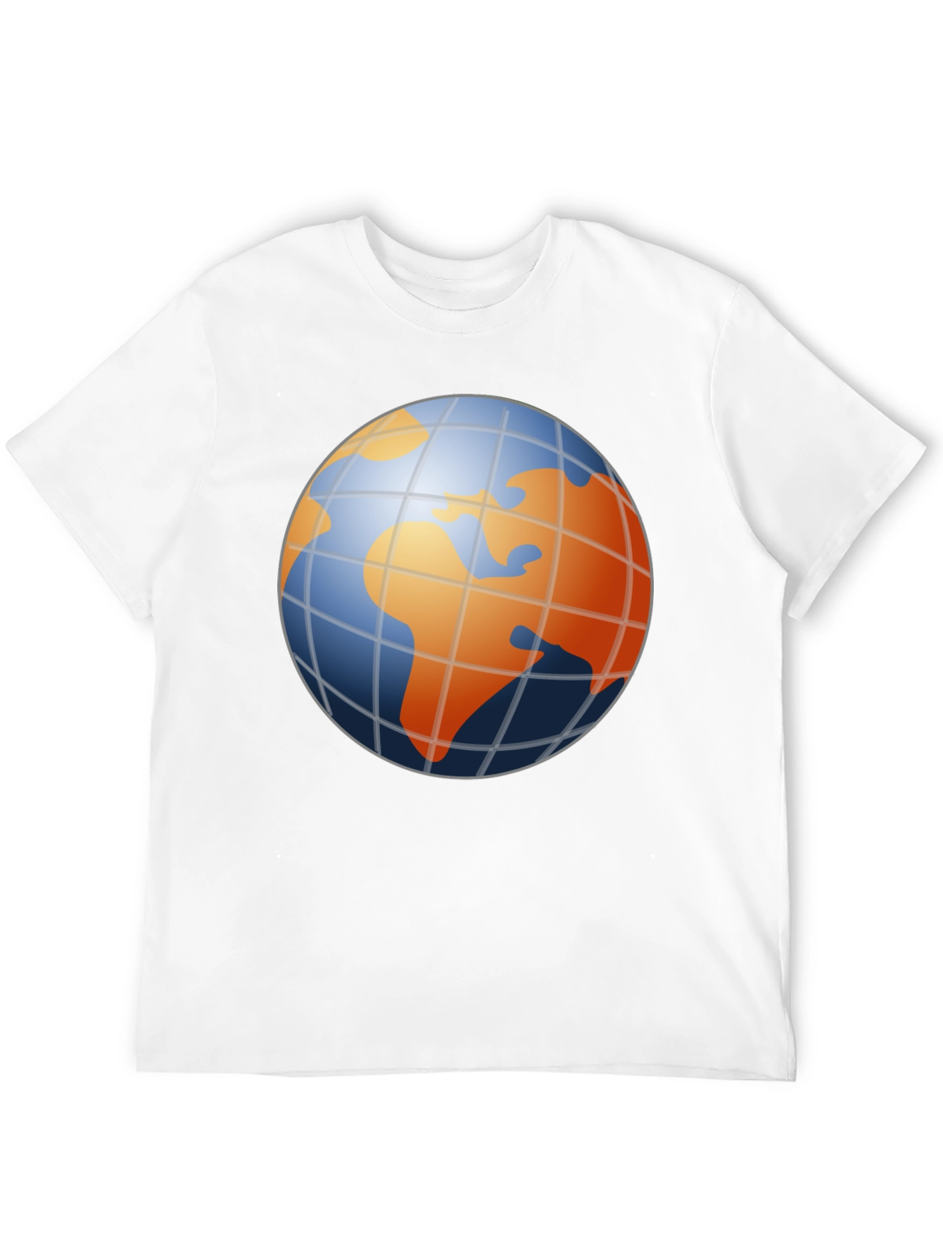 Globe Graphic Mens Black T-Shirt