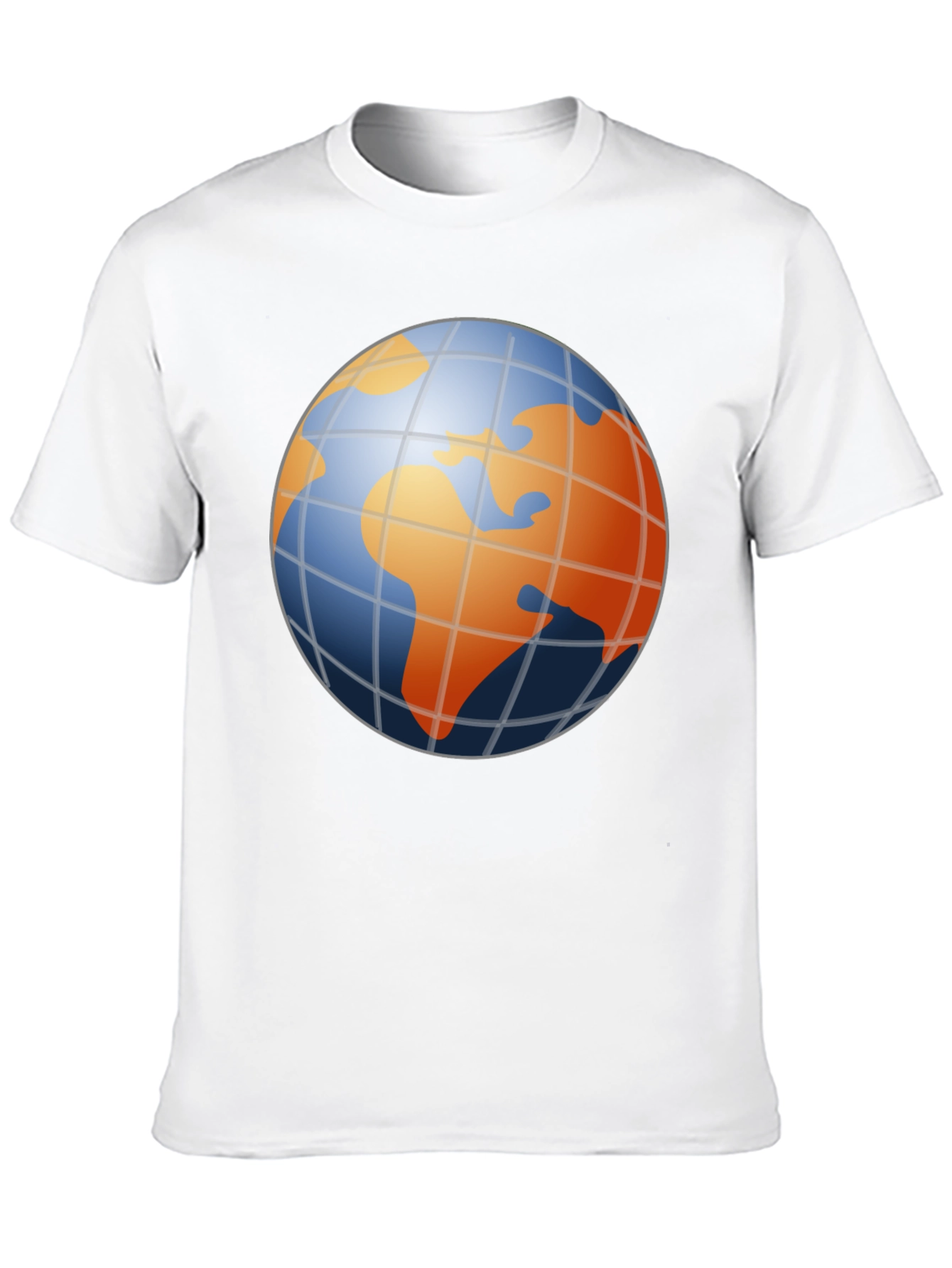 Globe Graphic Mens Black T-Shirt