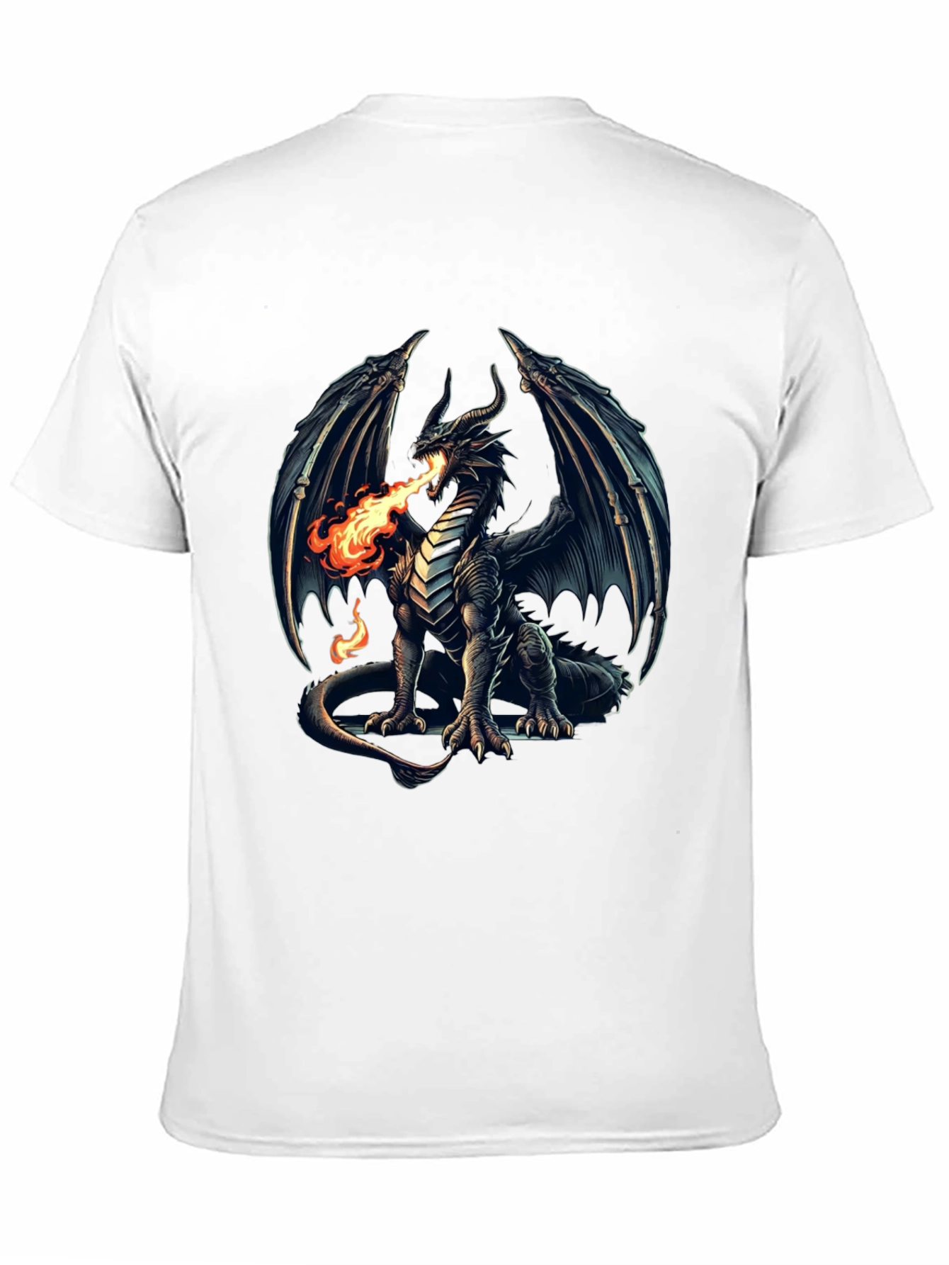 Dragon Fire T-Shirt - Fantasy Graphic Tee
