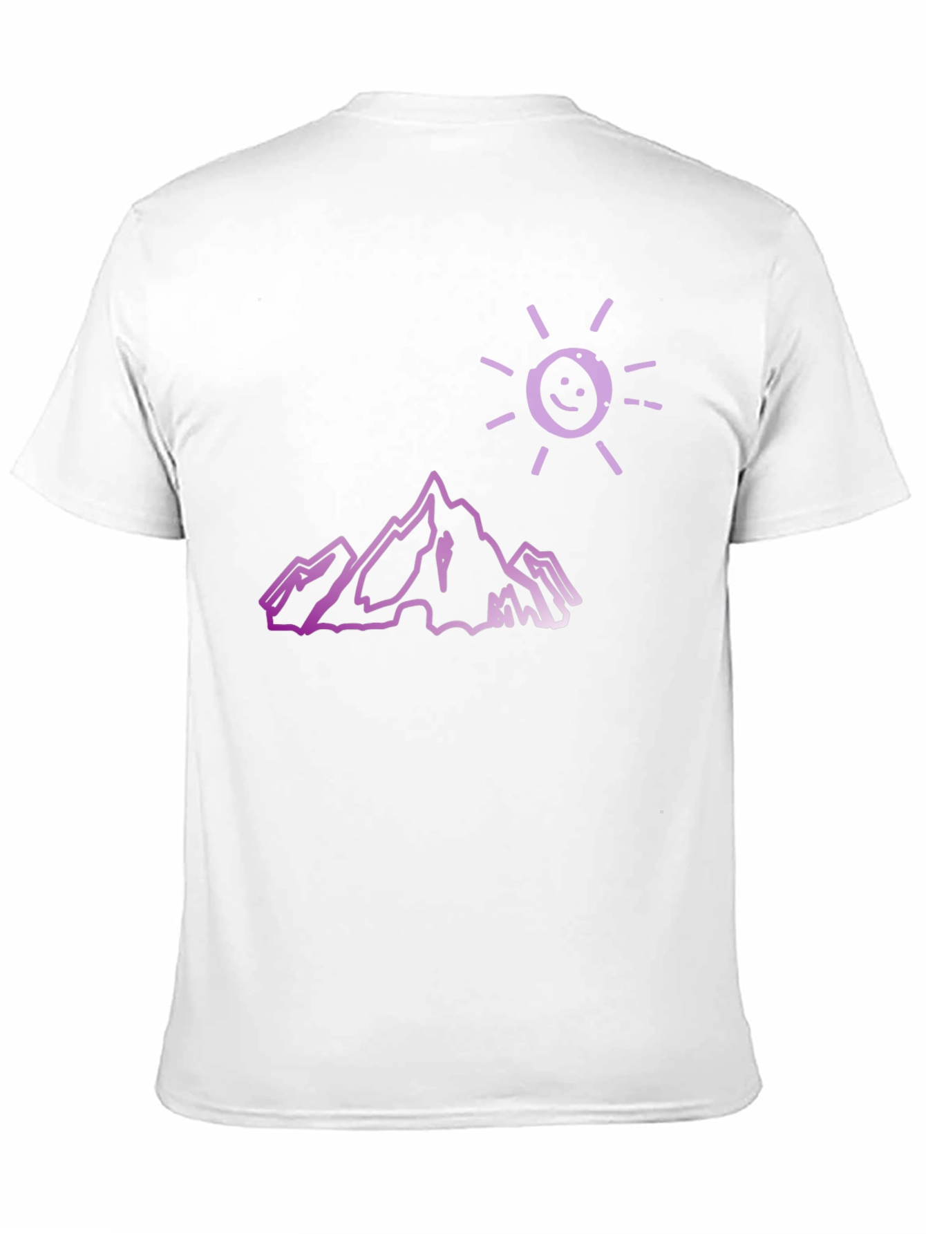 Mountain Sun Graphic Tee - Black