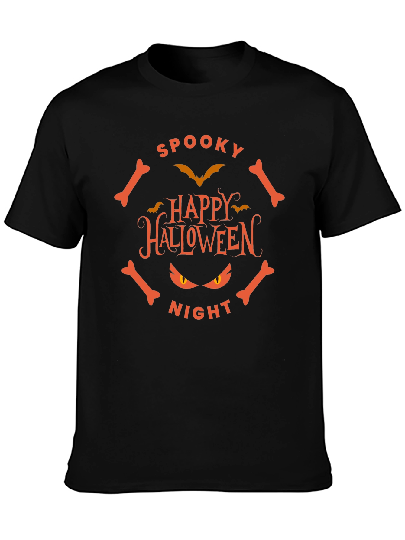 Spooky Halloween Night Graphic T-Shirt