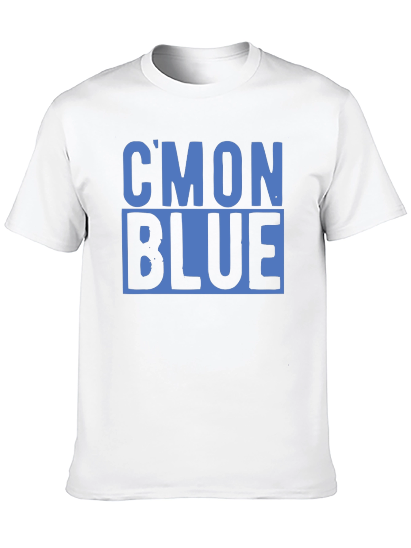 Cmon Blue Graphic Tee - Soft Cotton T-Shirt