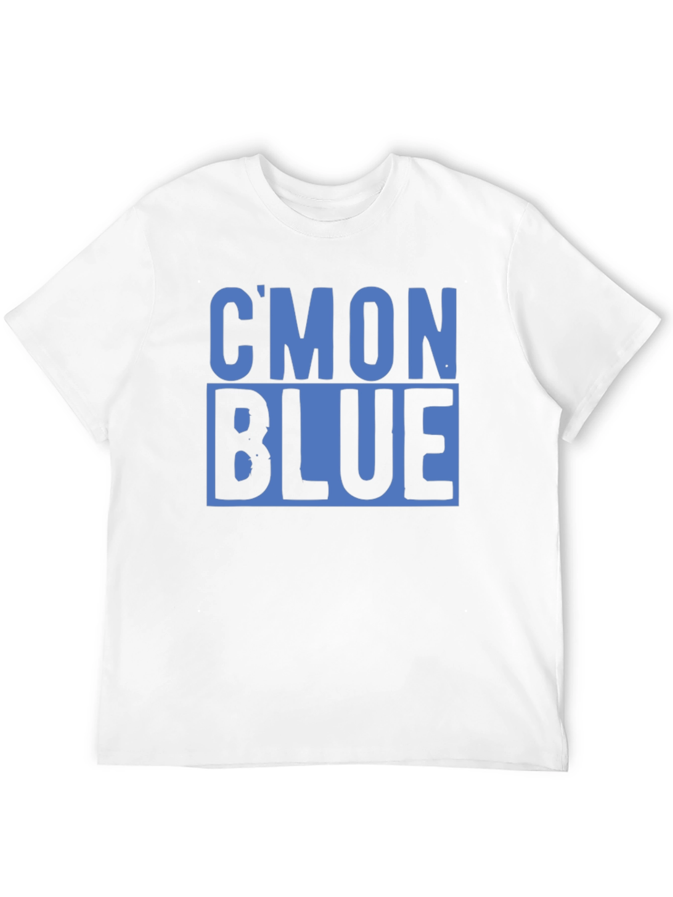Cmon Blue Graphic Tee - Soft Cotton T-Shirt