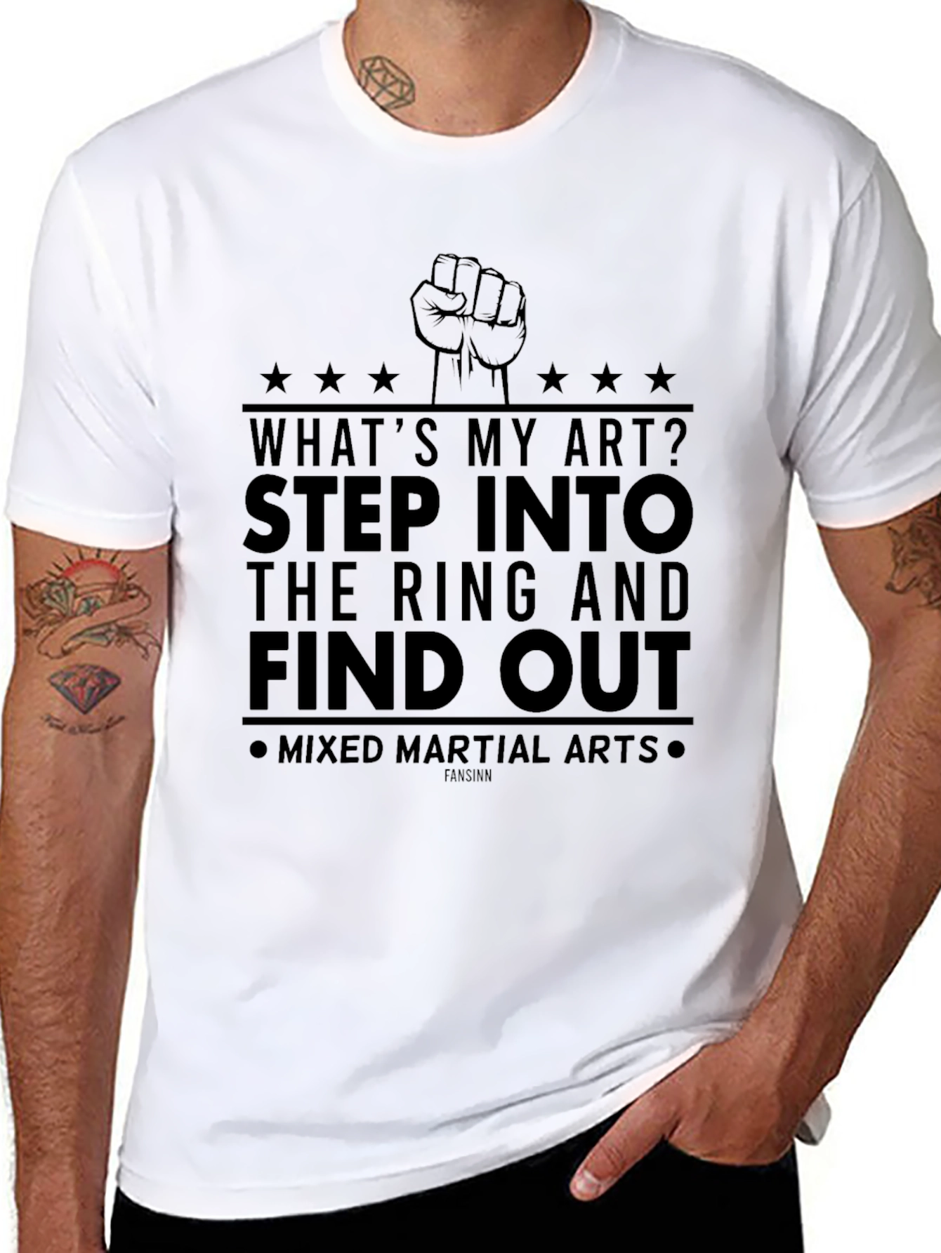Mixed Martial Arts Graphic T-Shirt