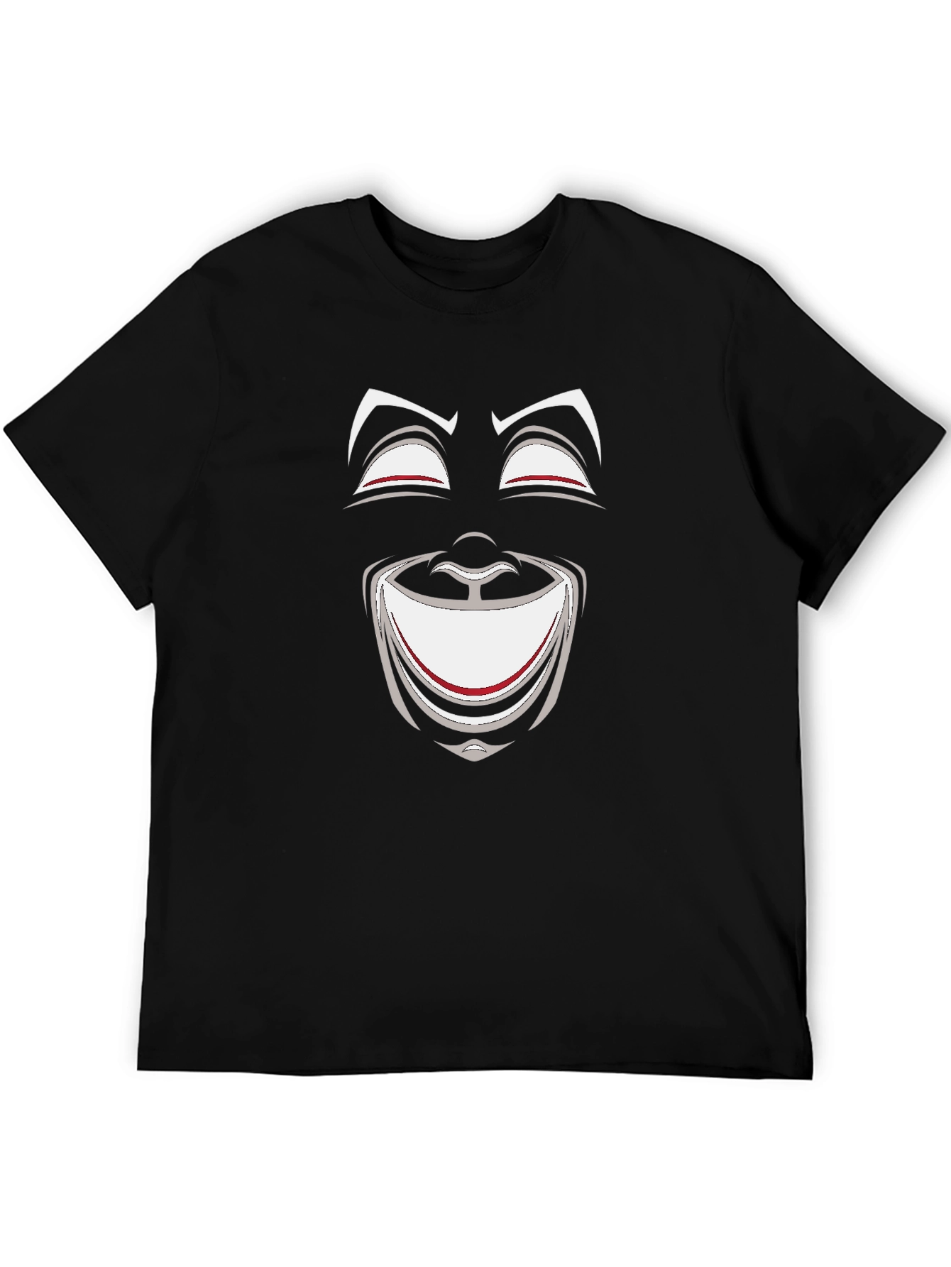 Comedy Tragedy Mask Graphic Tee