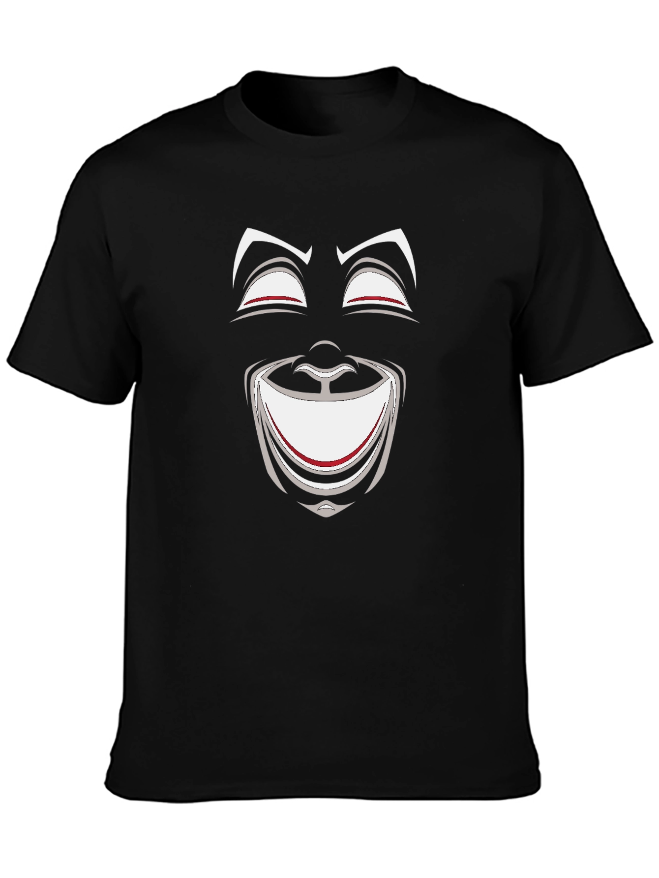 Comedy Tragedy Mask Graphic Tee