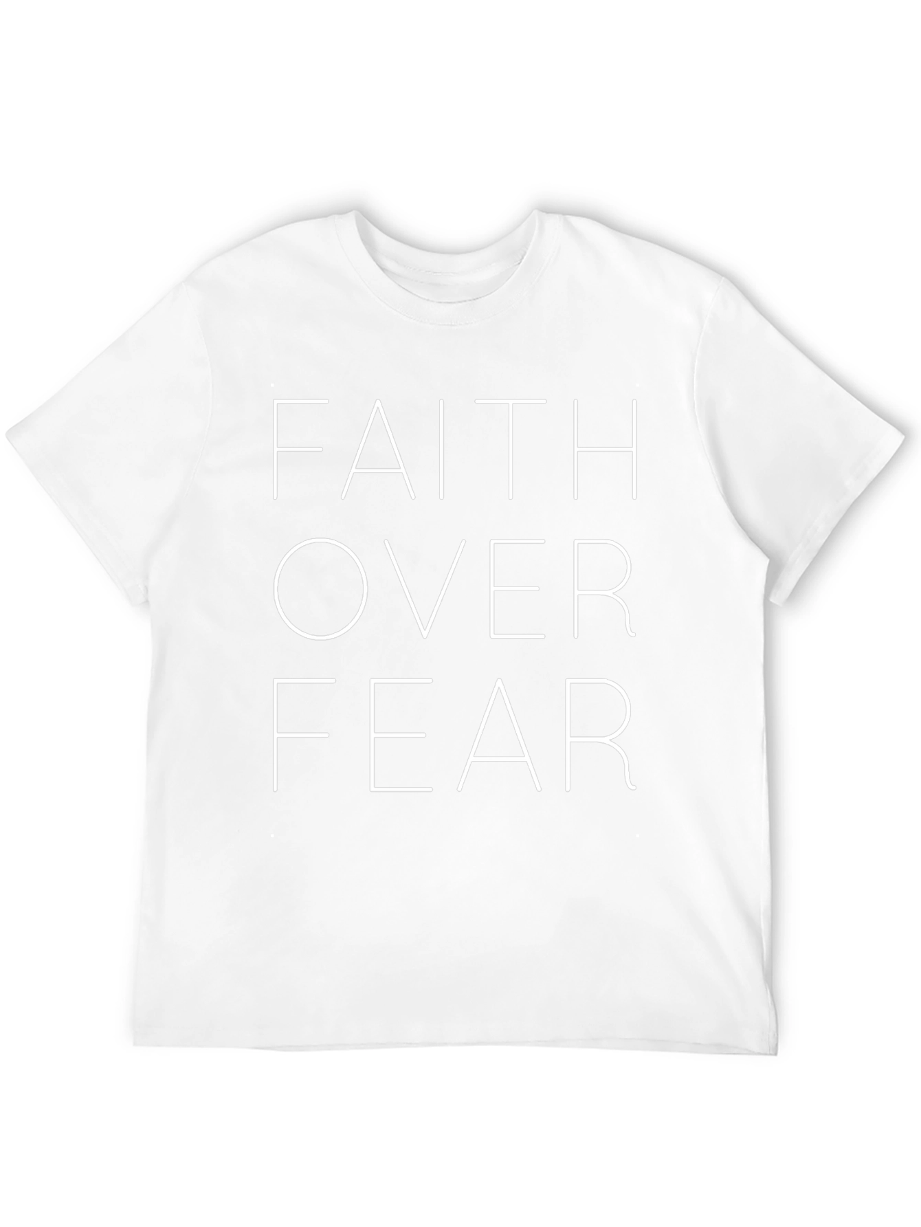 Faith Over Fear Graphic Tee - Black