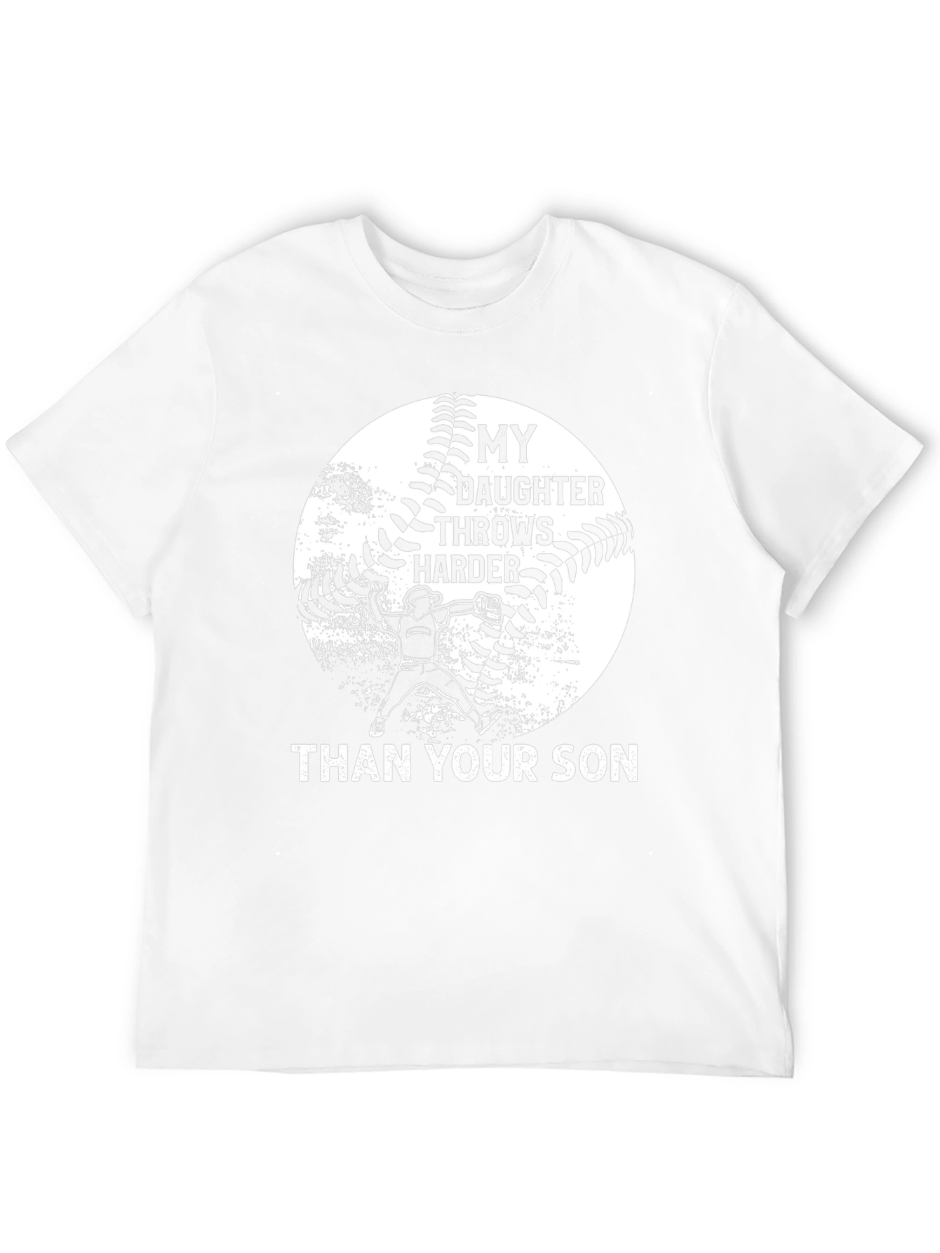 My Daughter Throws Harder T-Shirt