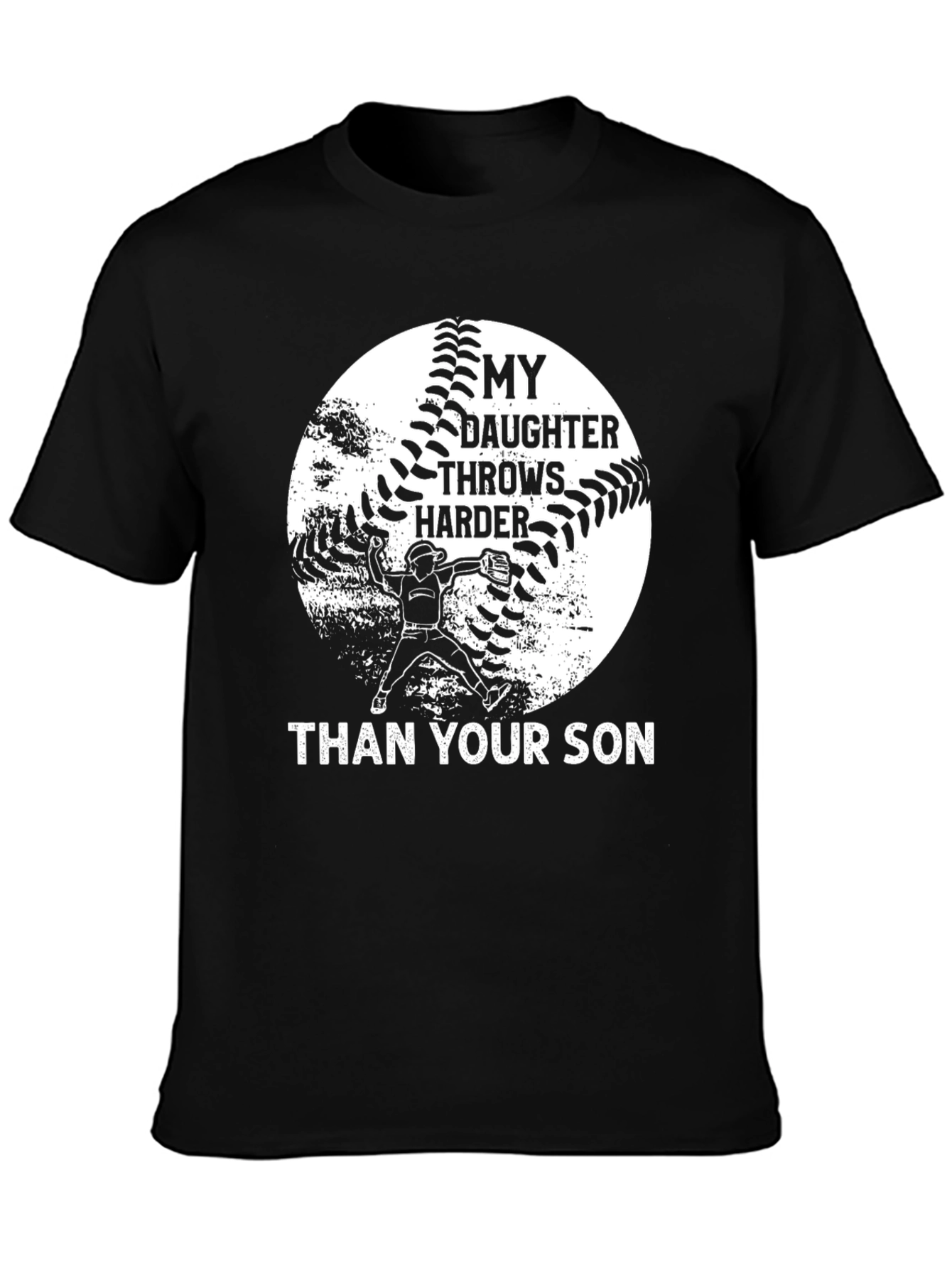 My Daughter Throws Harder T-Shirt