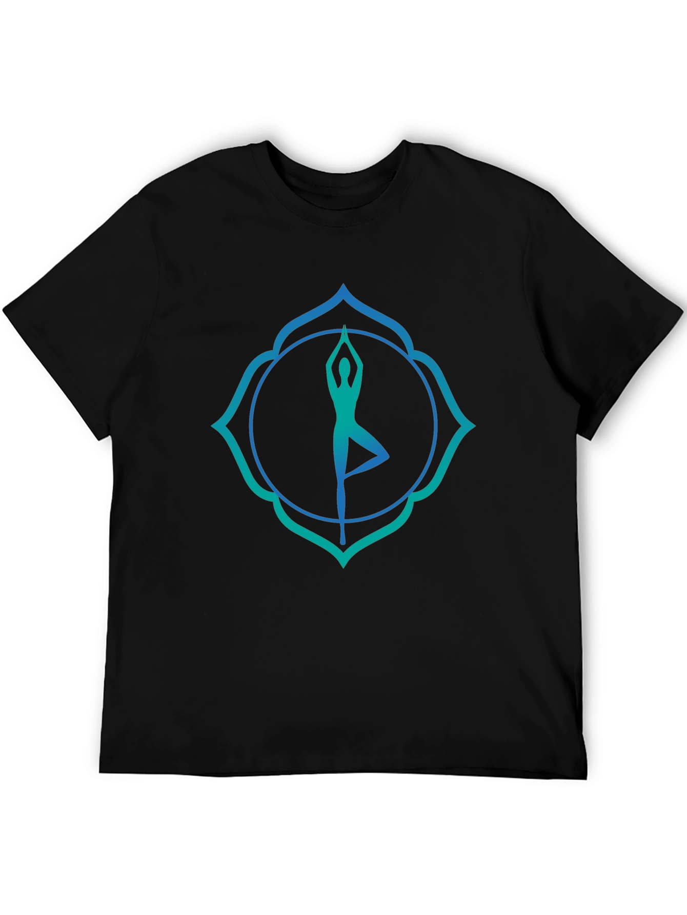 Yoga Pose Graphic T-Shirt