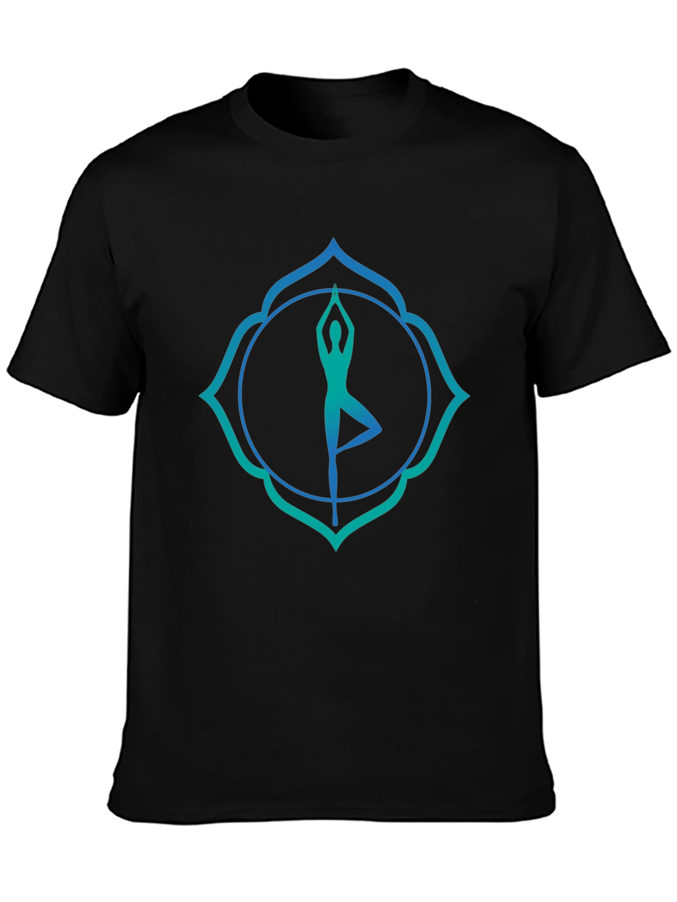 Yoga Pose Graphic T-Shirt