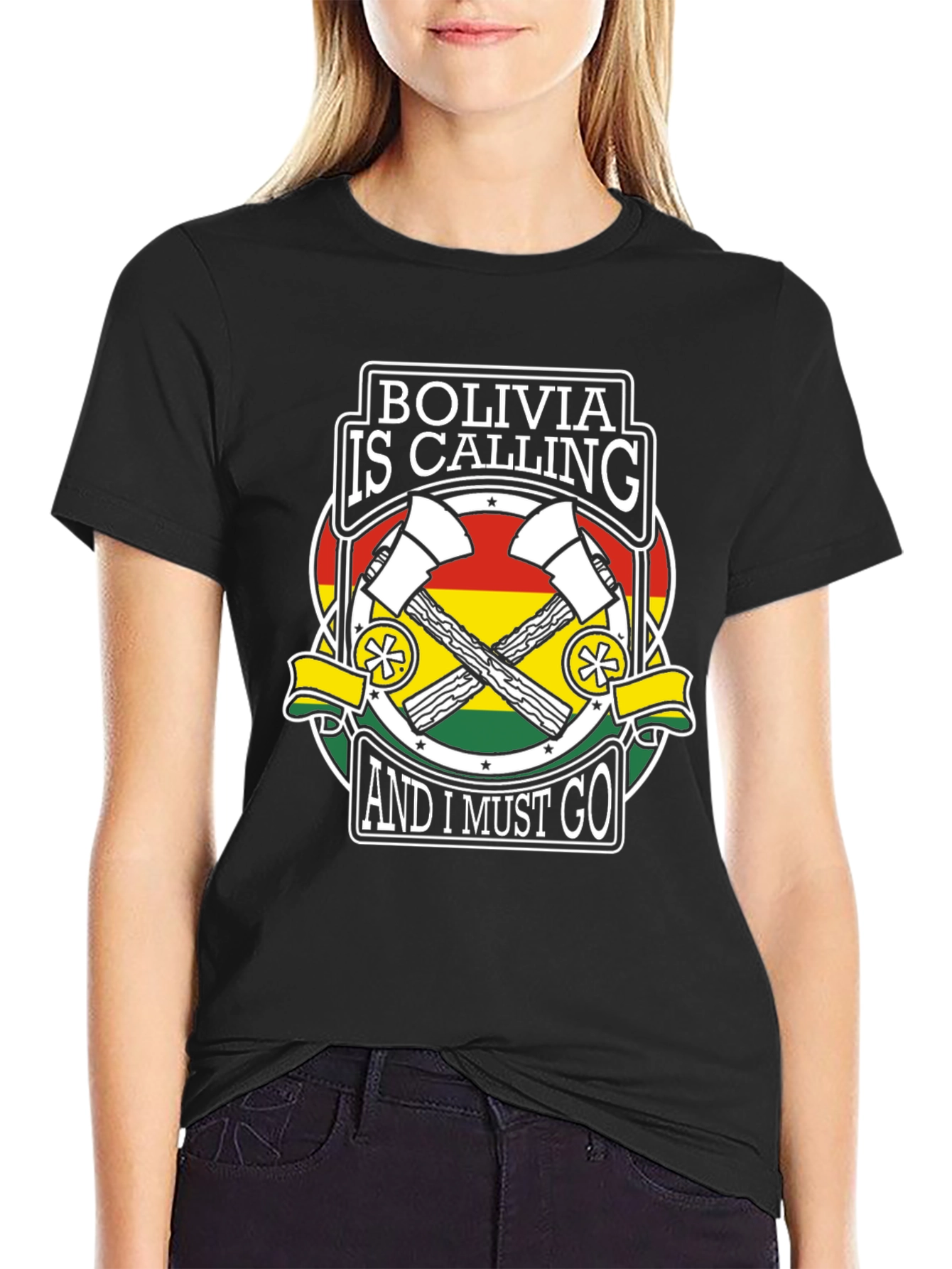 Bolivia is Calling Mens Graphic Tee